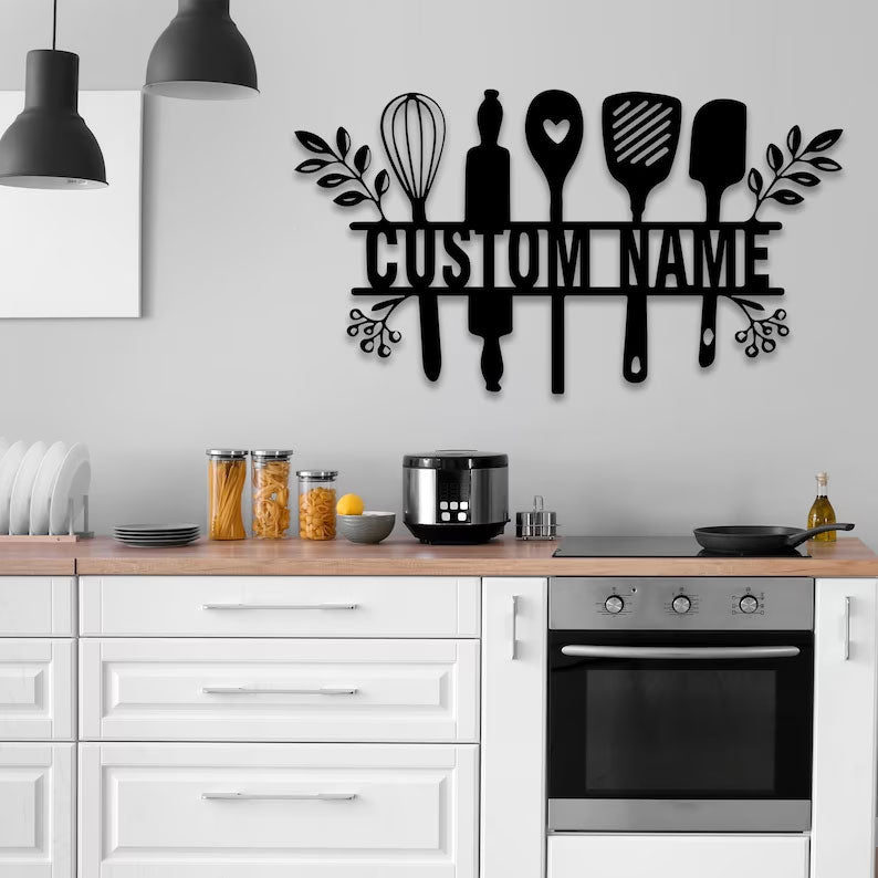 Décoration murale en métal - Personnalisé (009)