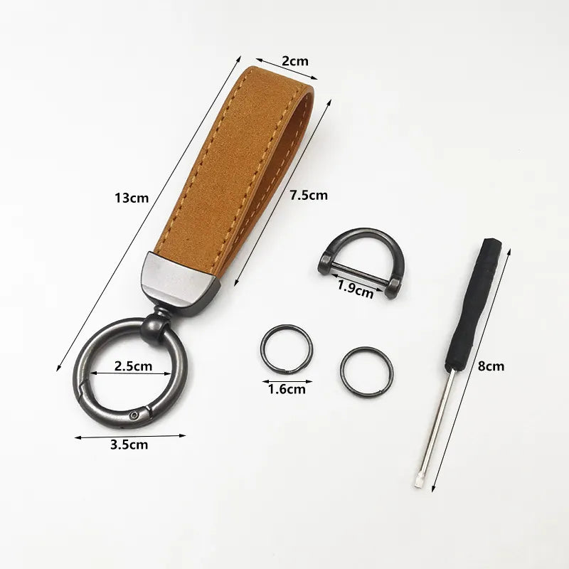 Llavero de Cuero Personalizable