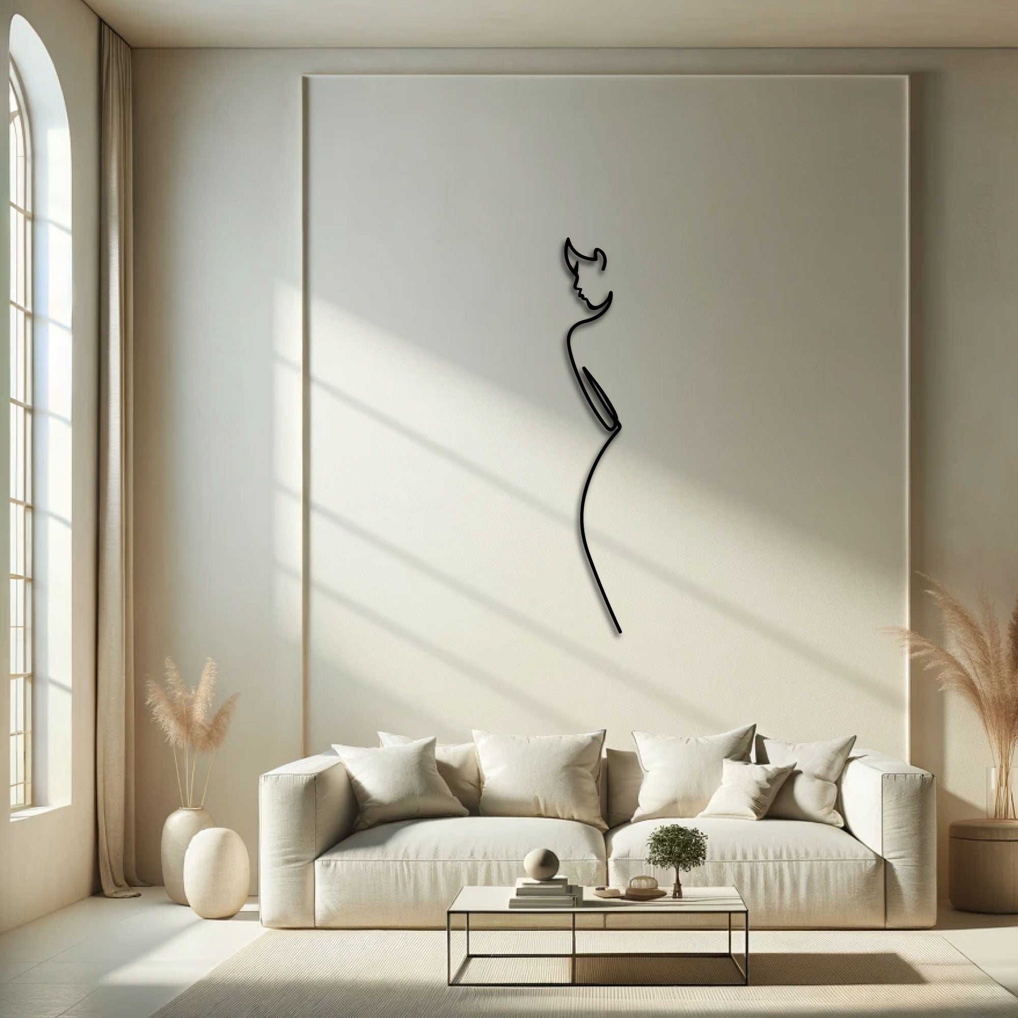 Metal Wall Decoration - Minimalist Elegance