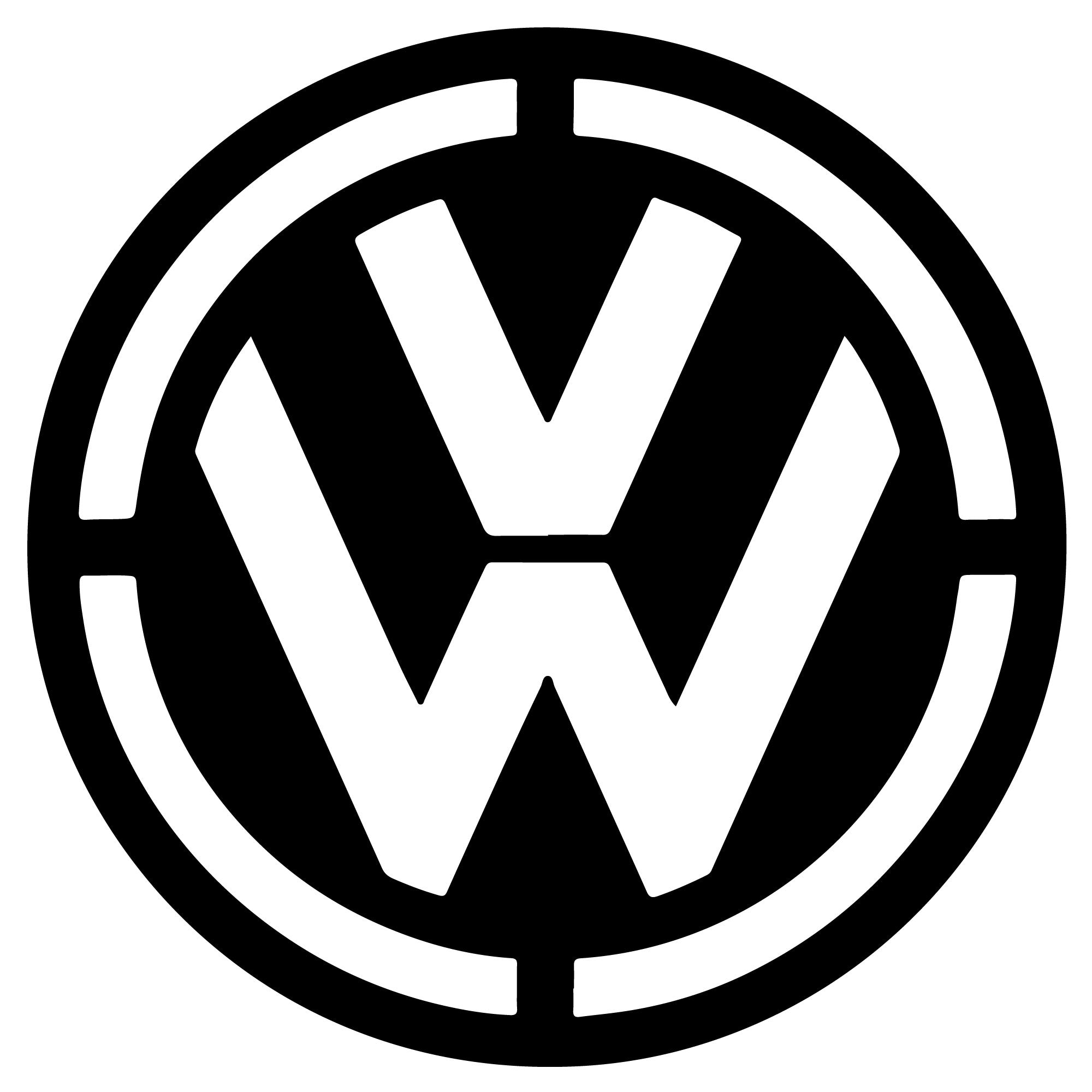 Emblème de voiture - Volkswagen - Décoration murale métal moderne