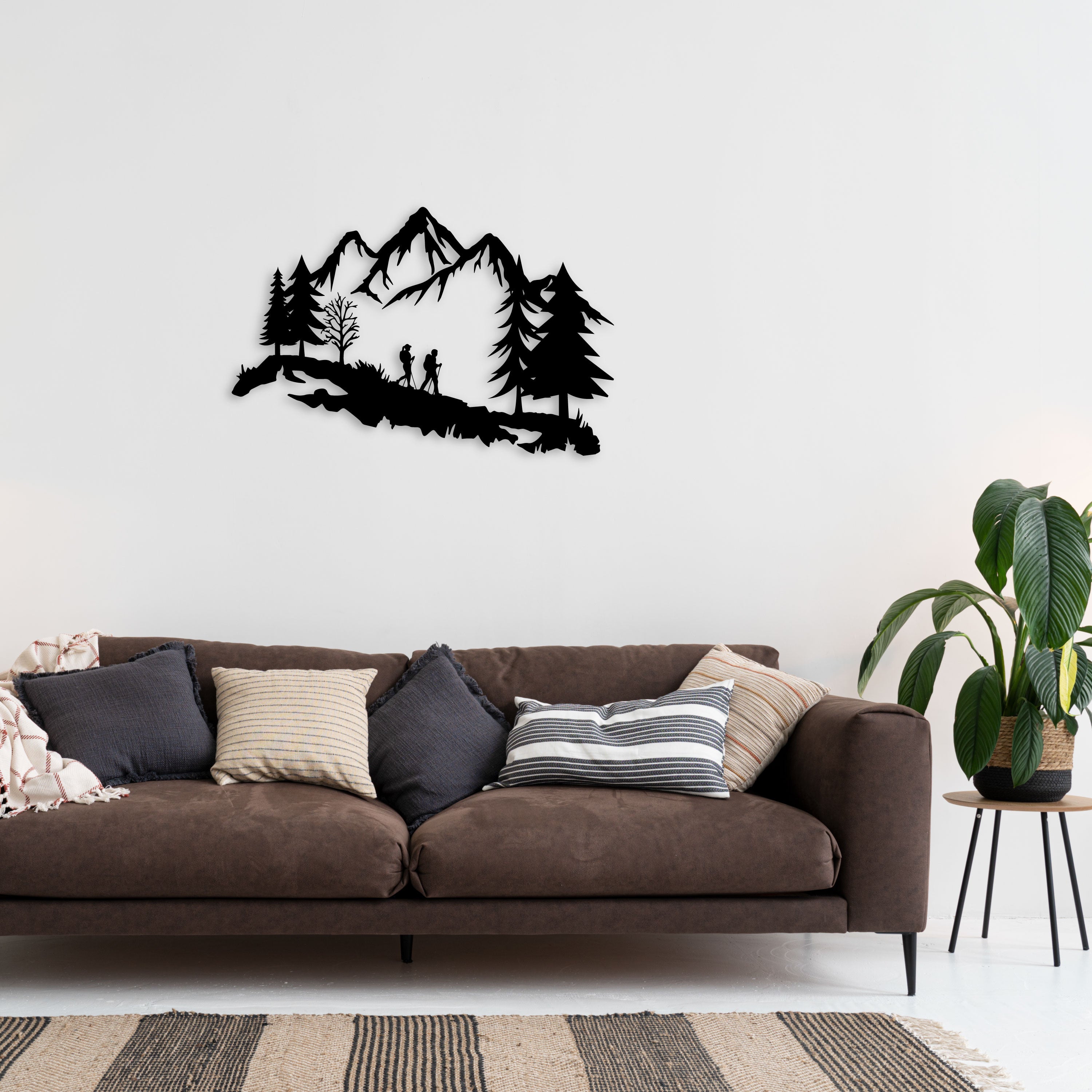 Decoración de Pared de Metal - Los Aventureros de la Montaña (v2)
