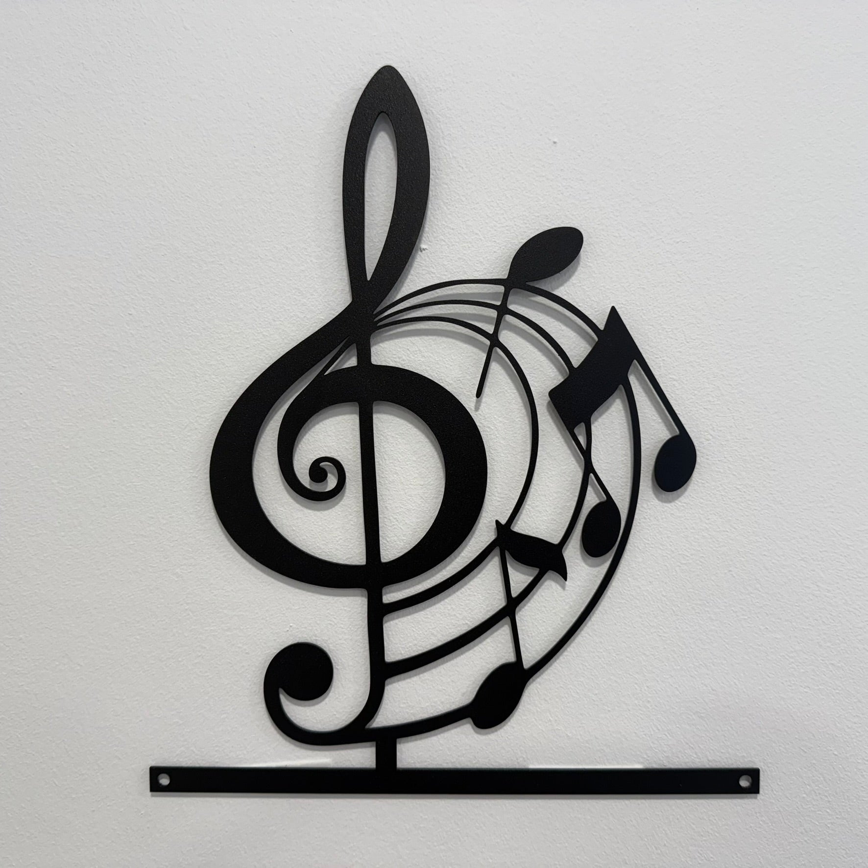 De kunst van decoratie, metaal & hout – Muzieknoten