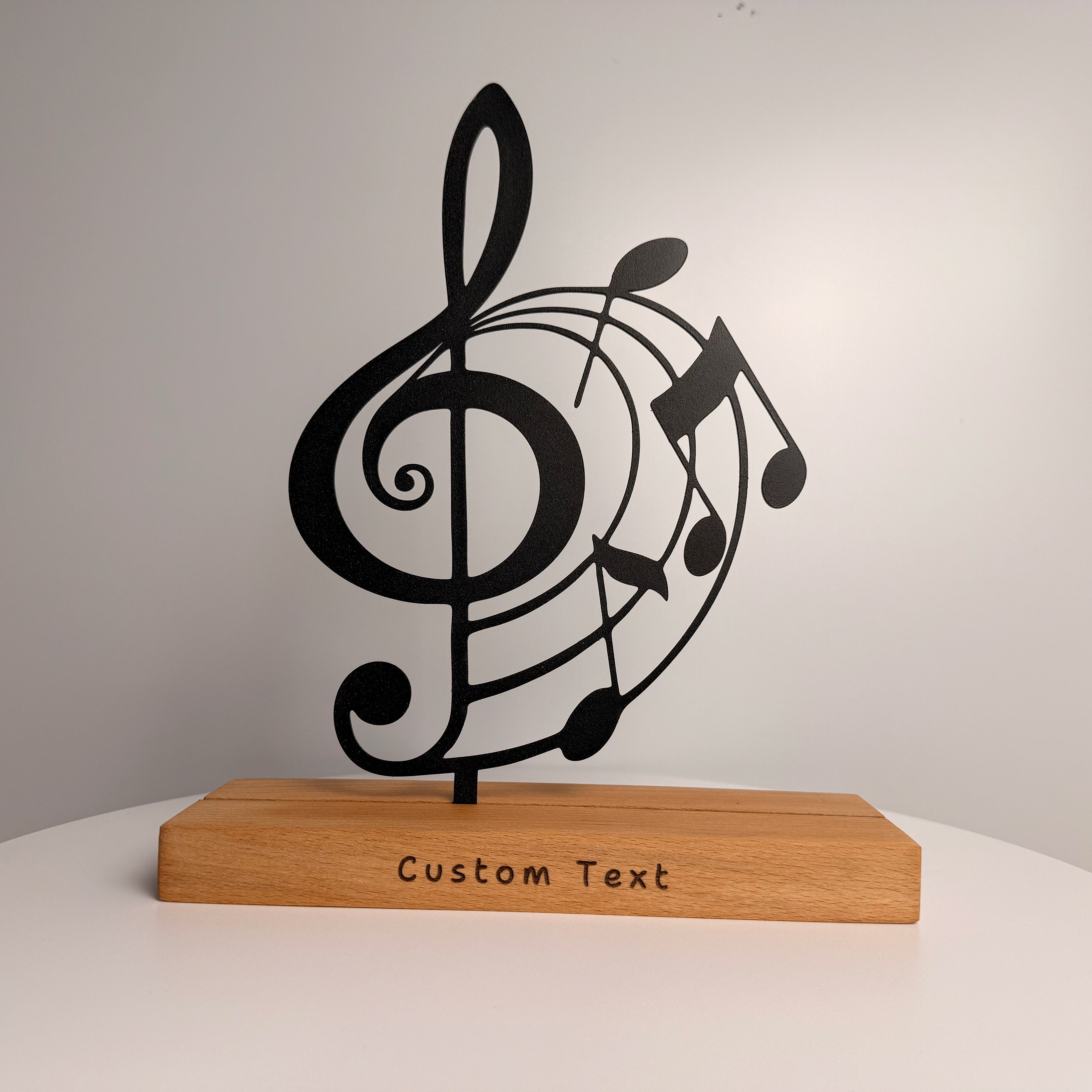 Die Kunst der Dekoration, Metall & Holz – Musiknoten