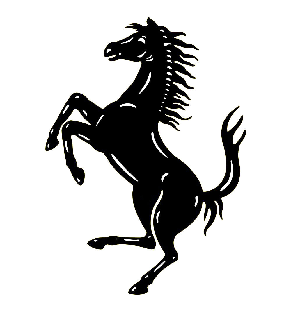 Decorazione Murale in Metallo - Il Cavallo (Ferrari)