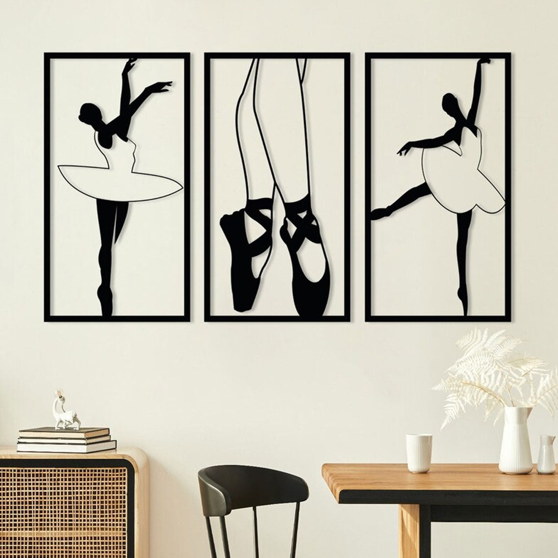 Décoration Murale en Métal - Ballet