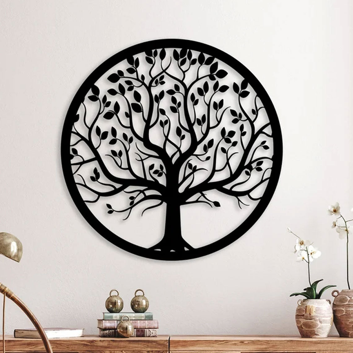 Décoration Murale en Métal - Arbre de vie (RTOL2)