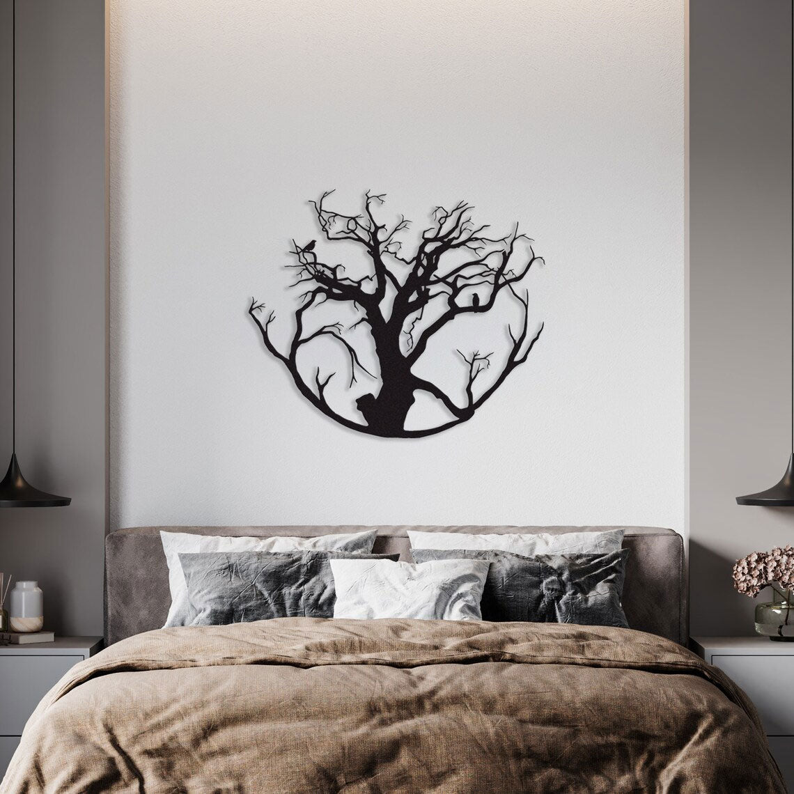 Metalen Muurdecoratie - Levensboom (v3)