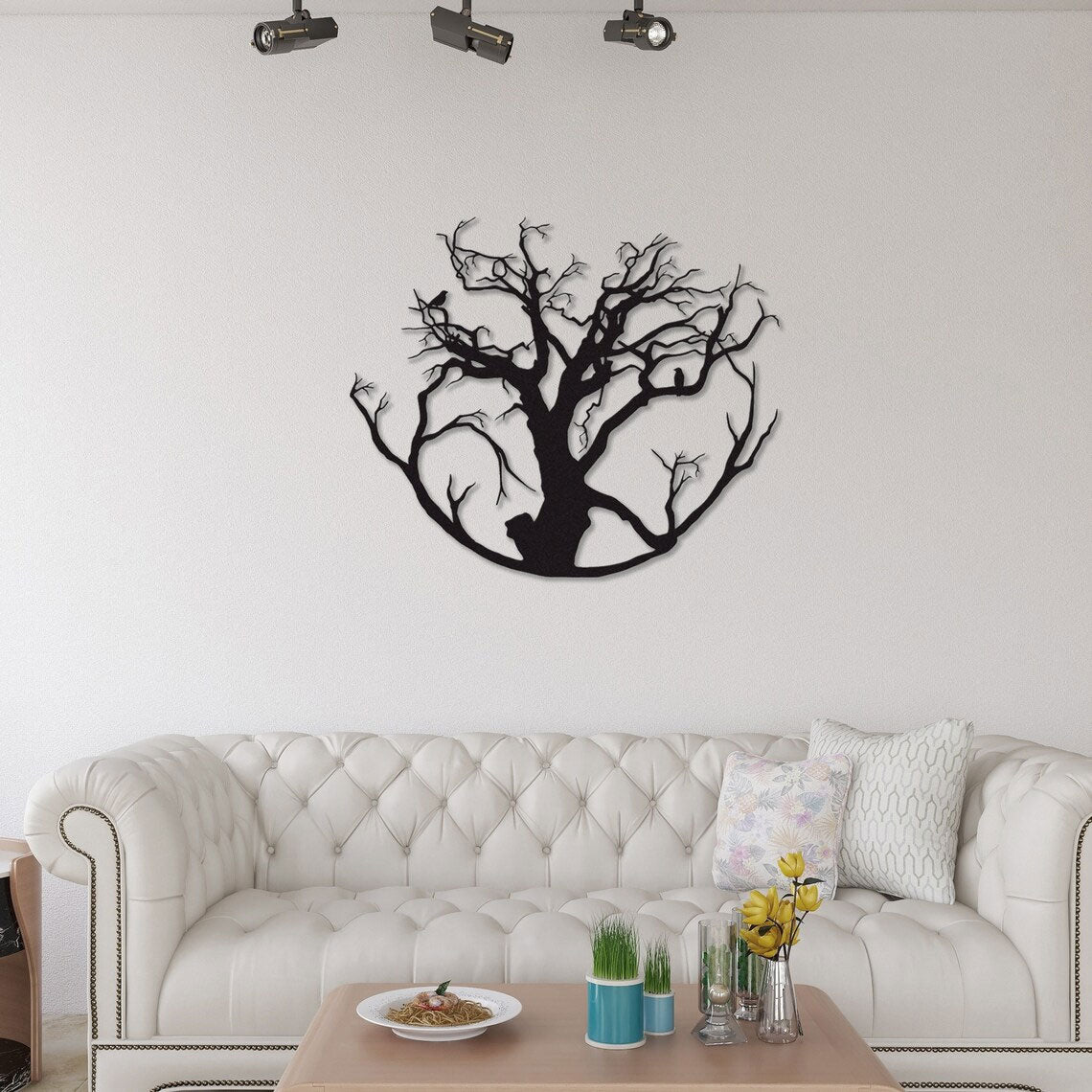Metalen Muurdecoratie - Levensboom (v3)