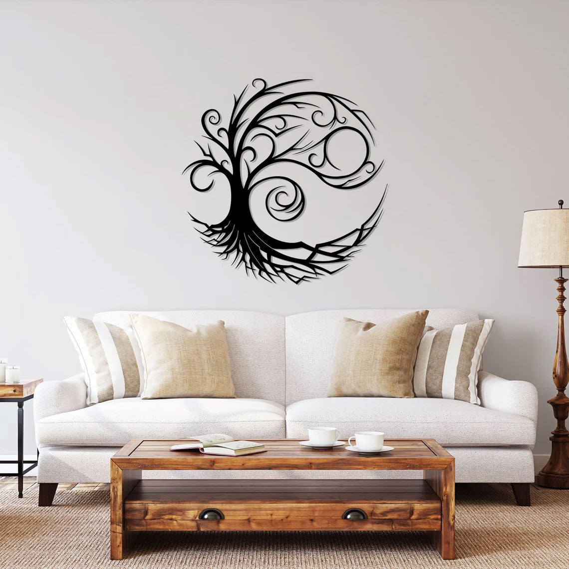 Déco Murale Métal - Arbre de vie (T2)