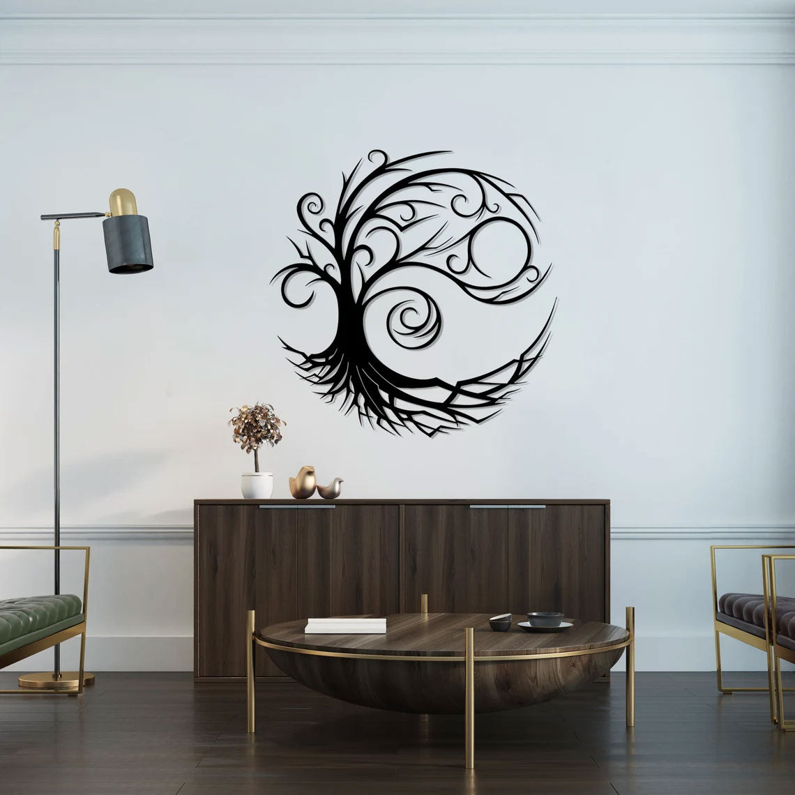 Déco Murale Métal - Arbre de vie (T2)