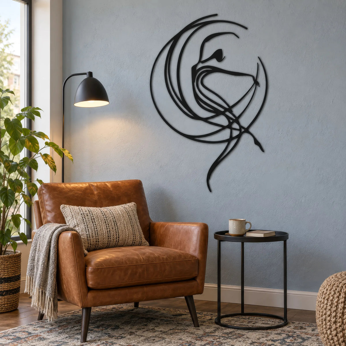 Décoration murale en métal - danse