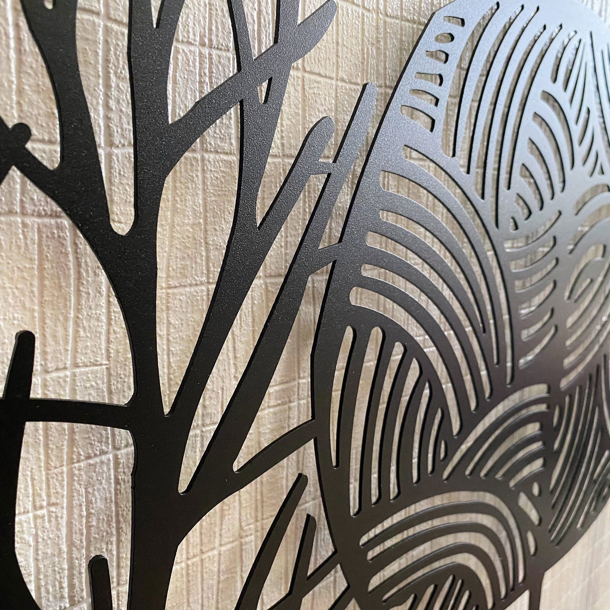 Décoration Murale en Métal - Forêt de bonbon (V.01)