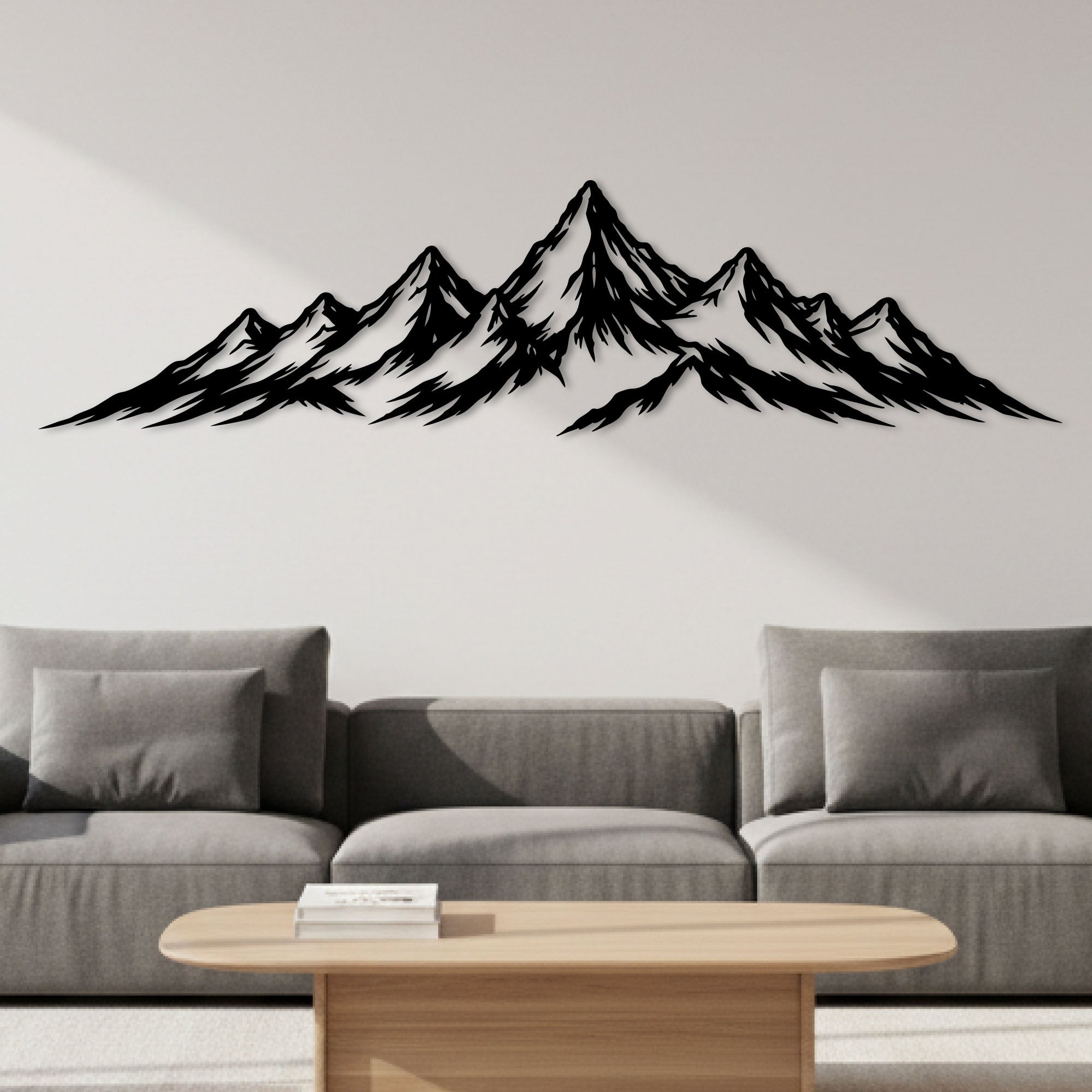 Metal Wall Decoration - Alpine Horizon