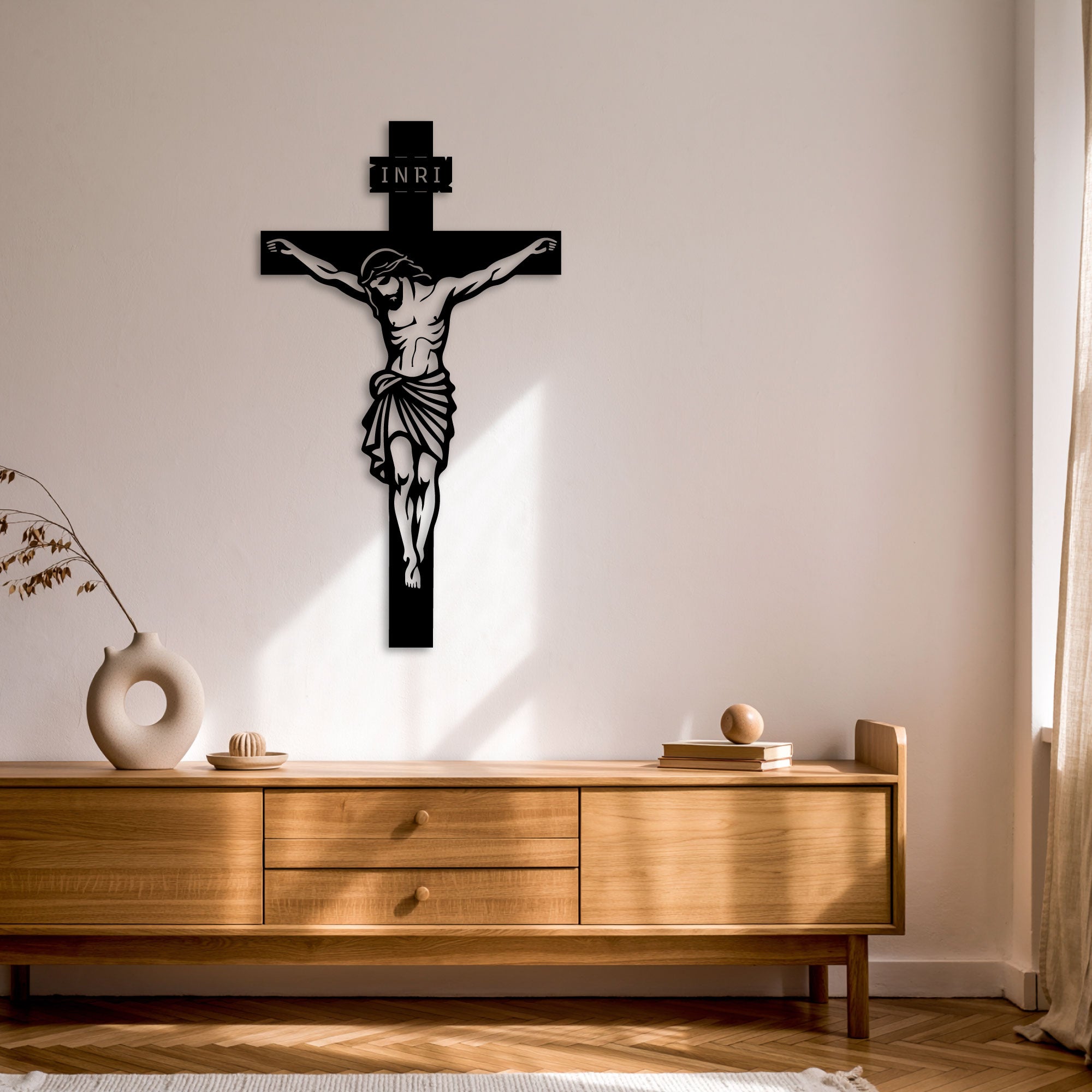 Metal Wall Decoration - Crucifix
