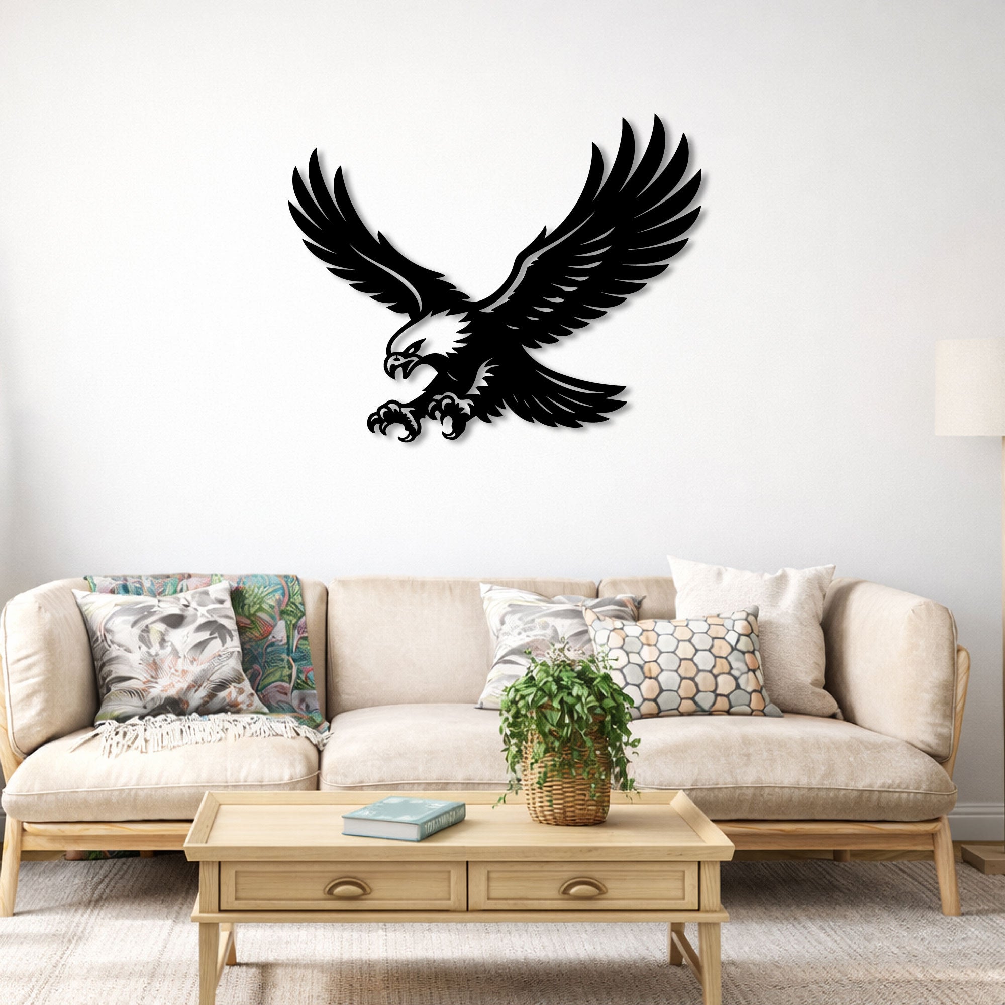 Decoración de Pared de Metal - Águila