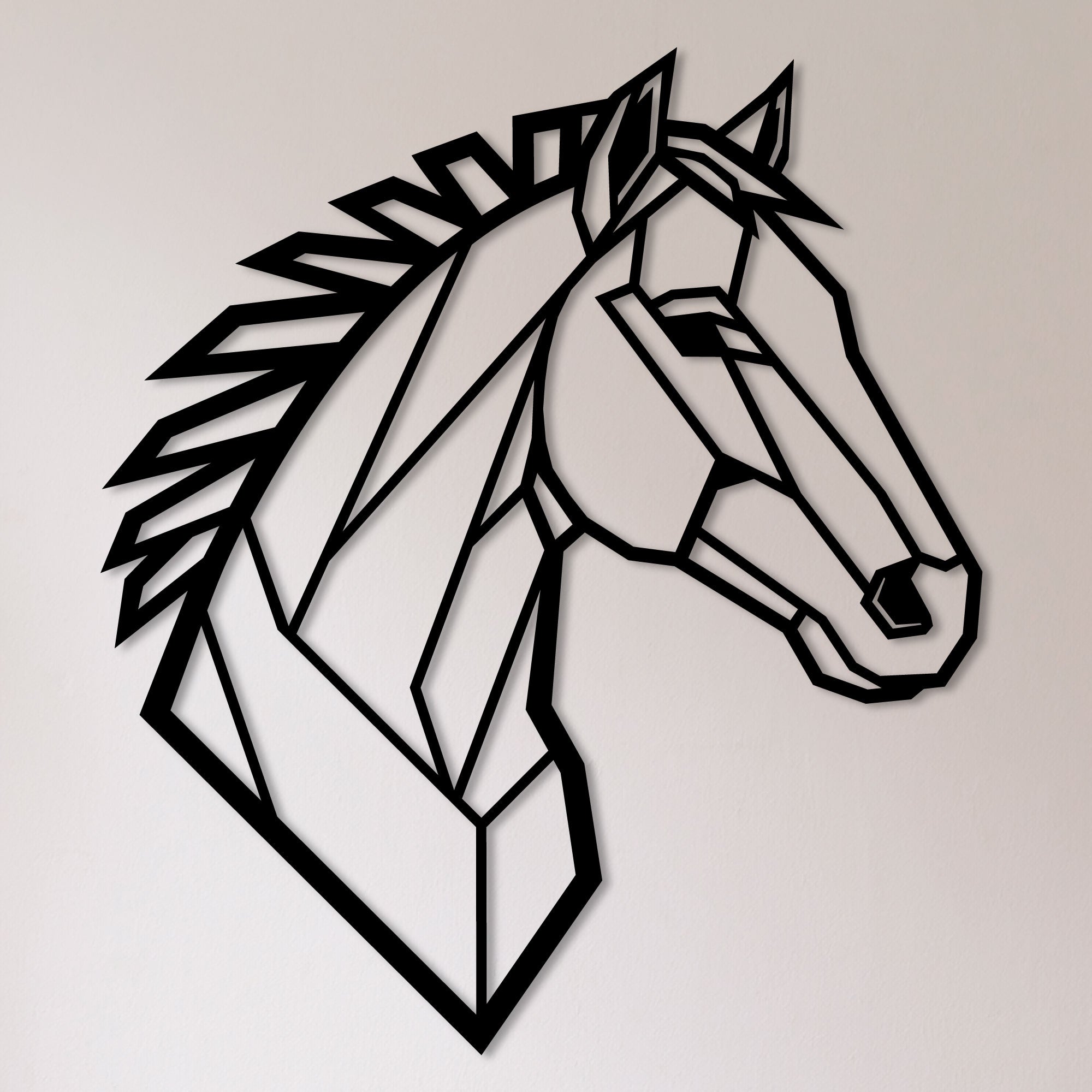 Metal Wall Decoration - Iron Horse
