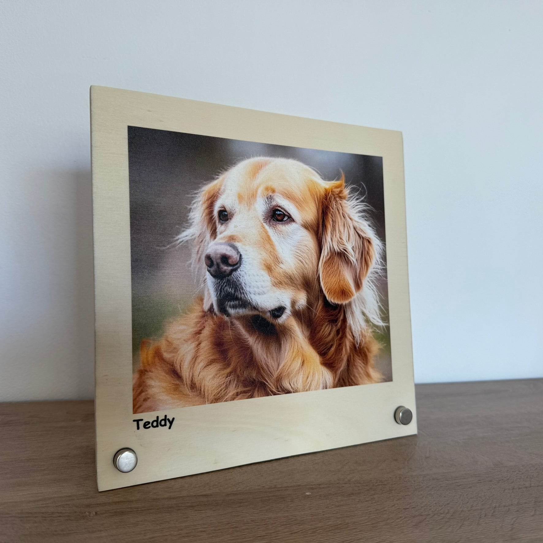Impresión Fotográfica Personalizada en Panel de Madera – 22x22 cm