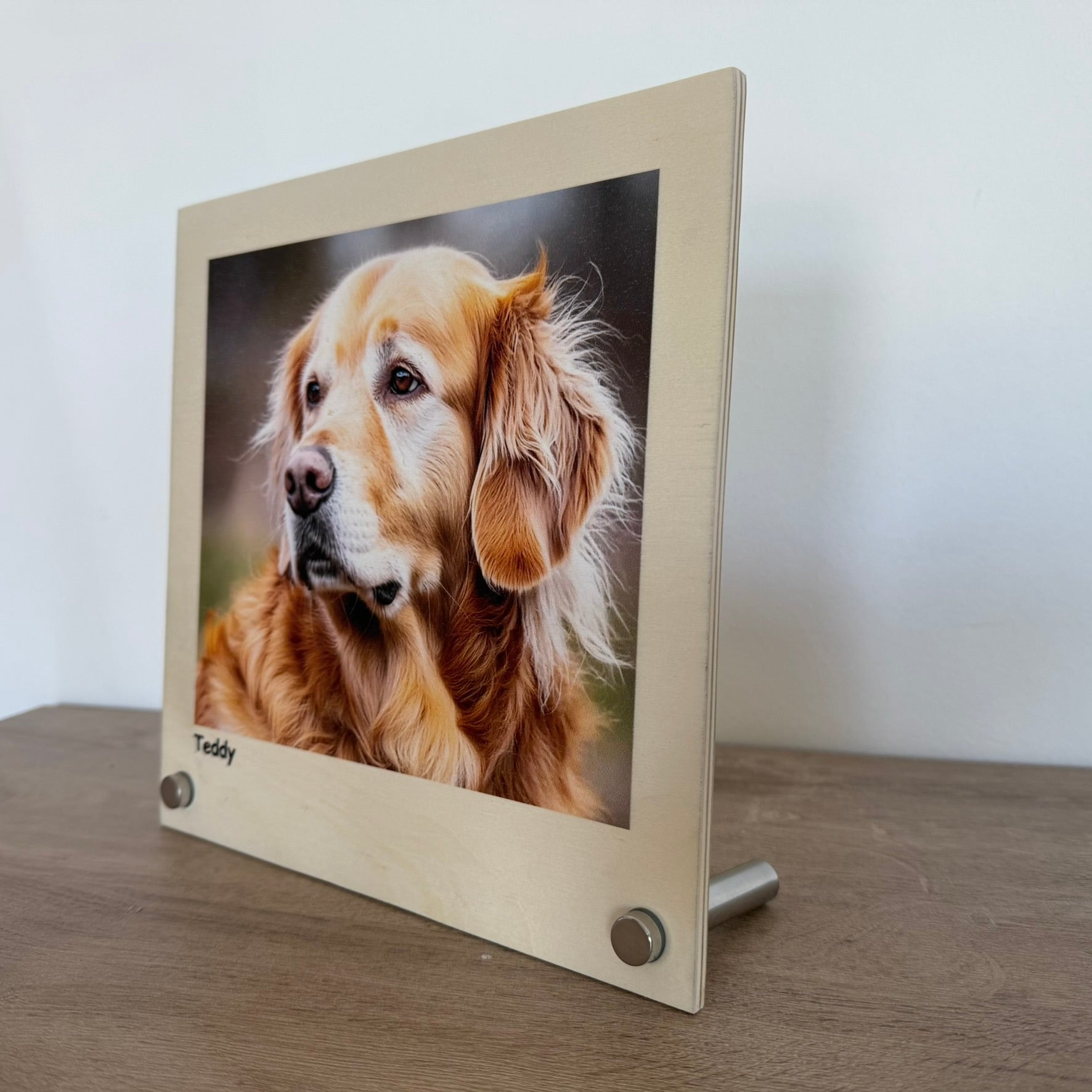 Impresión Fotográfica Personalizada en Panel de Madera – 22x22 cm