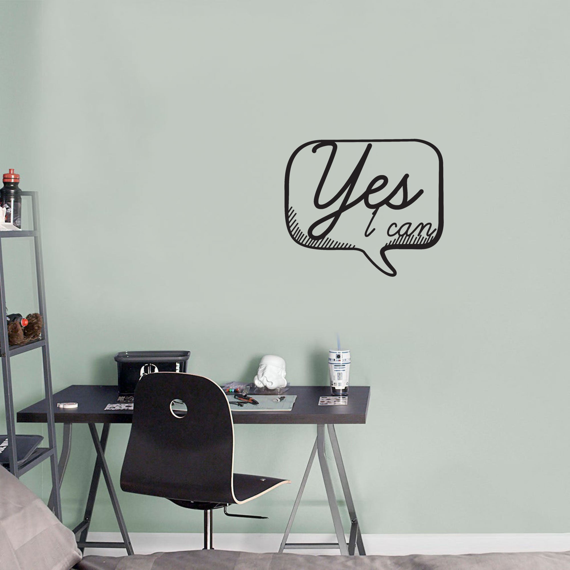 Décoration Murale en Métal - Yes
