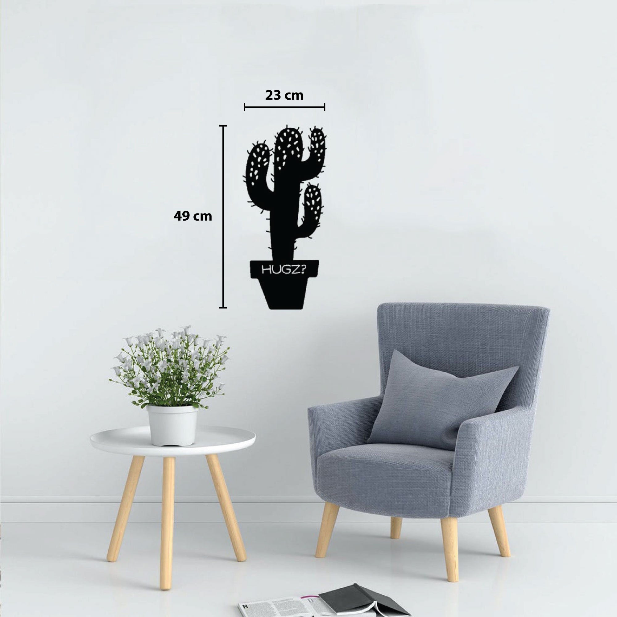 Décoration Murale en Métal - Hugz