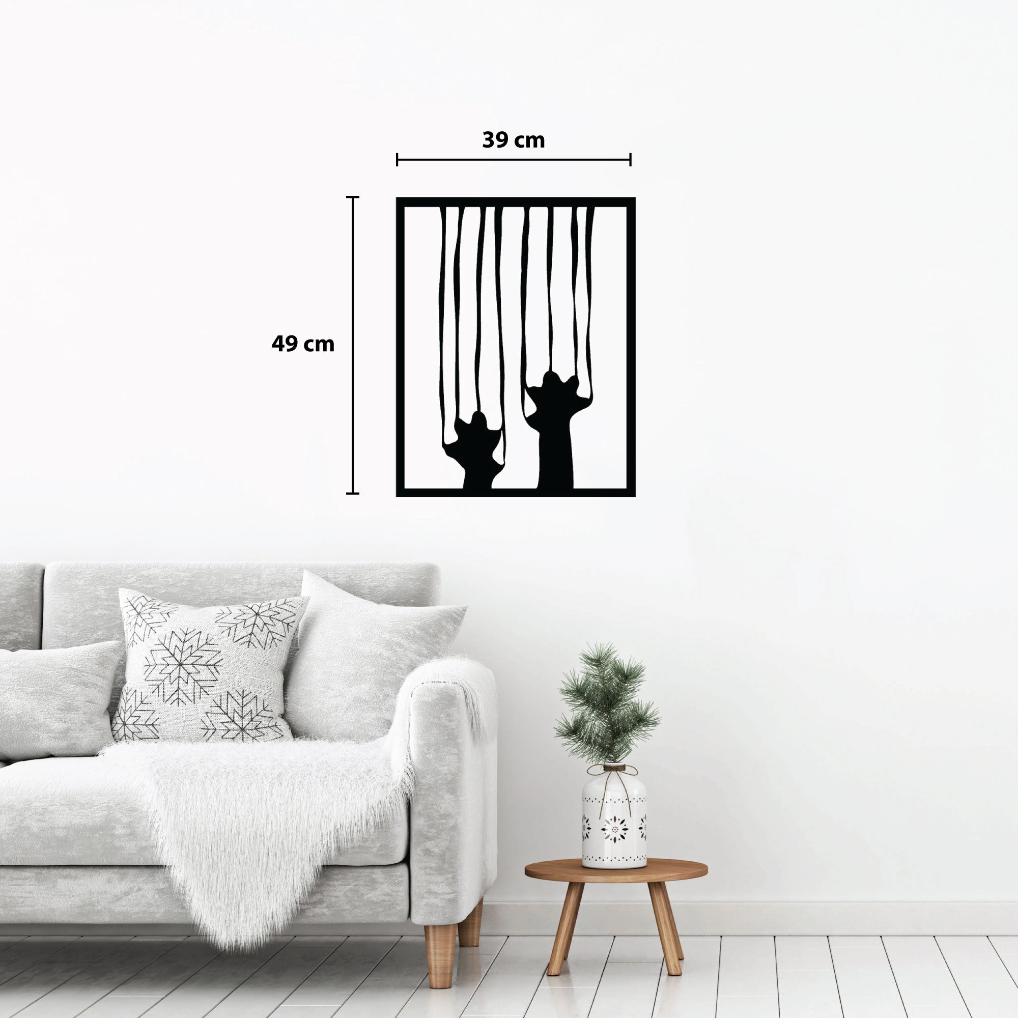 Décoration Murale en Métal - Griffer