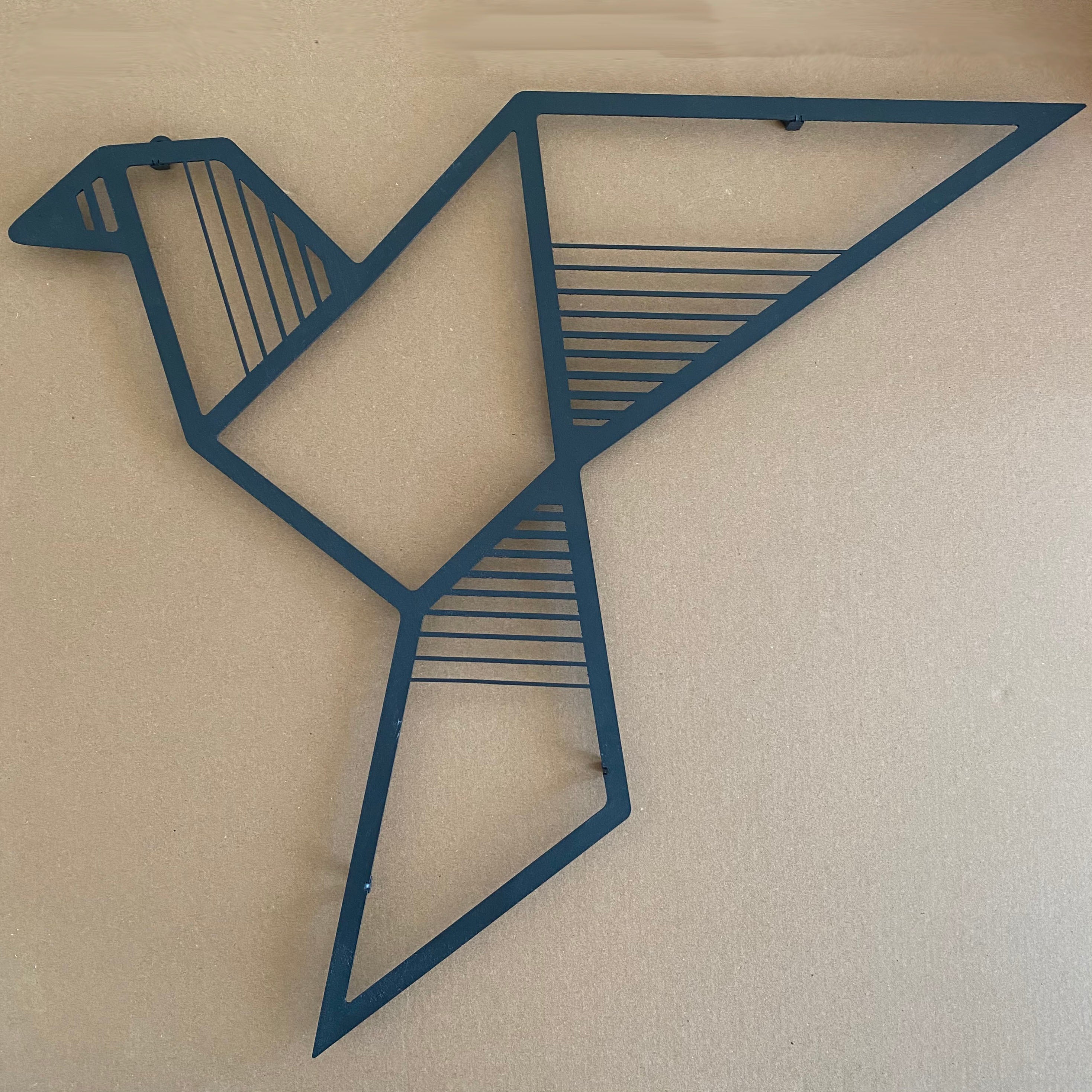Décoration Murale en Métal - Oiseau