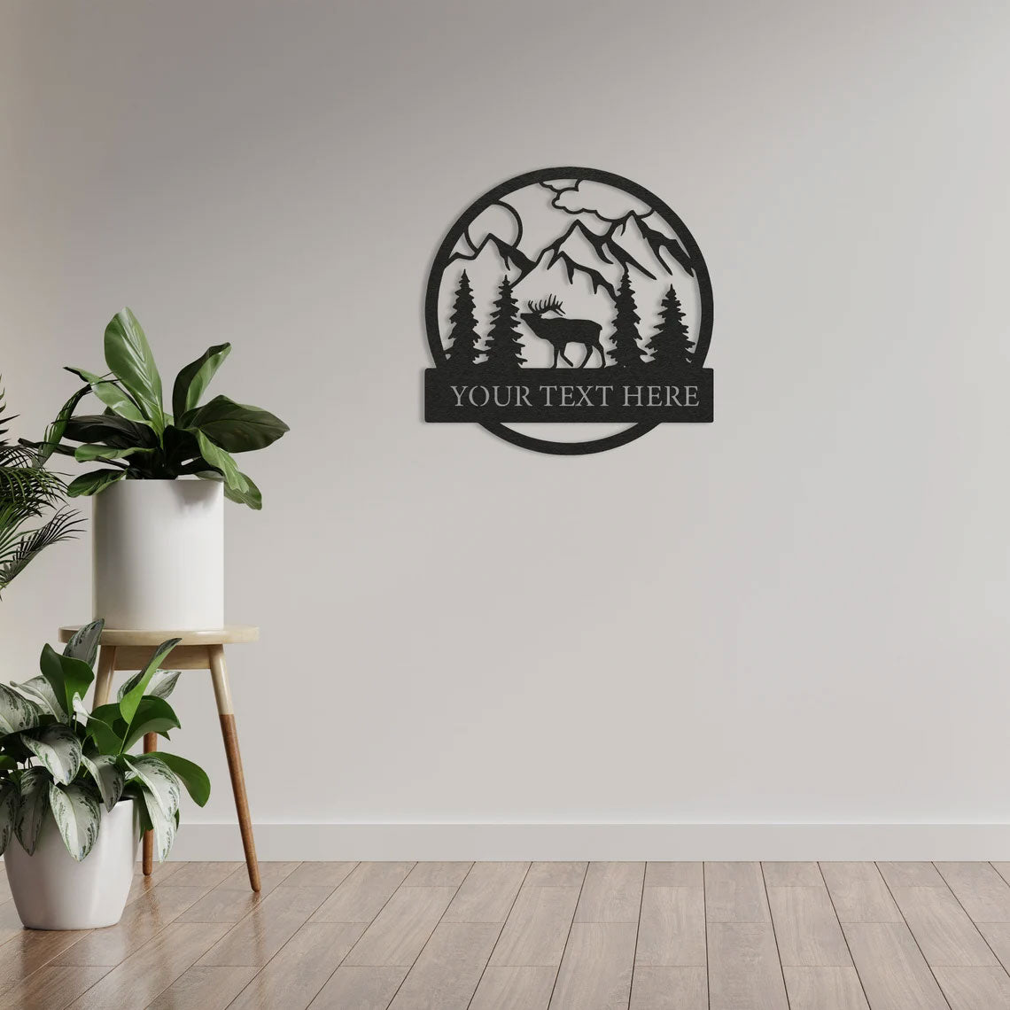 Décoration murale en métal - Personnalisé (001)