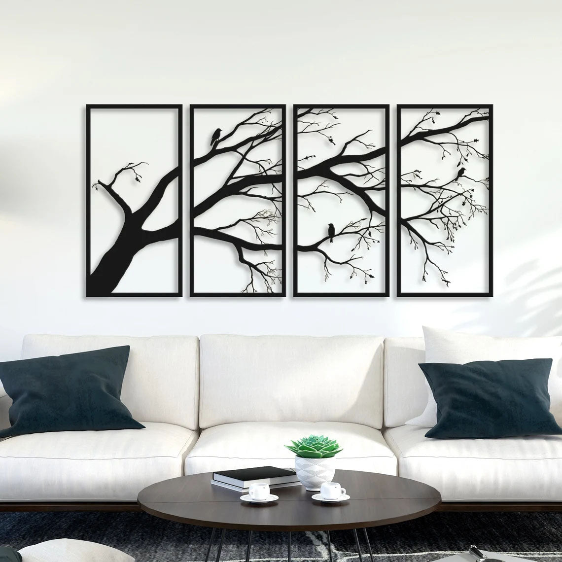 Décoration Murale en Métal - Arbre de vie (V.04)