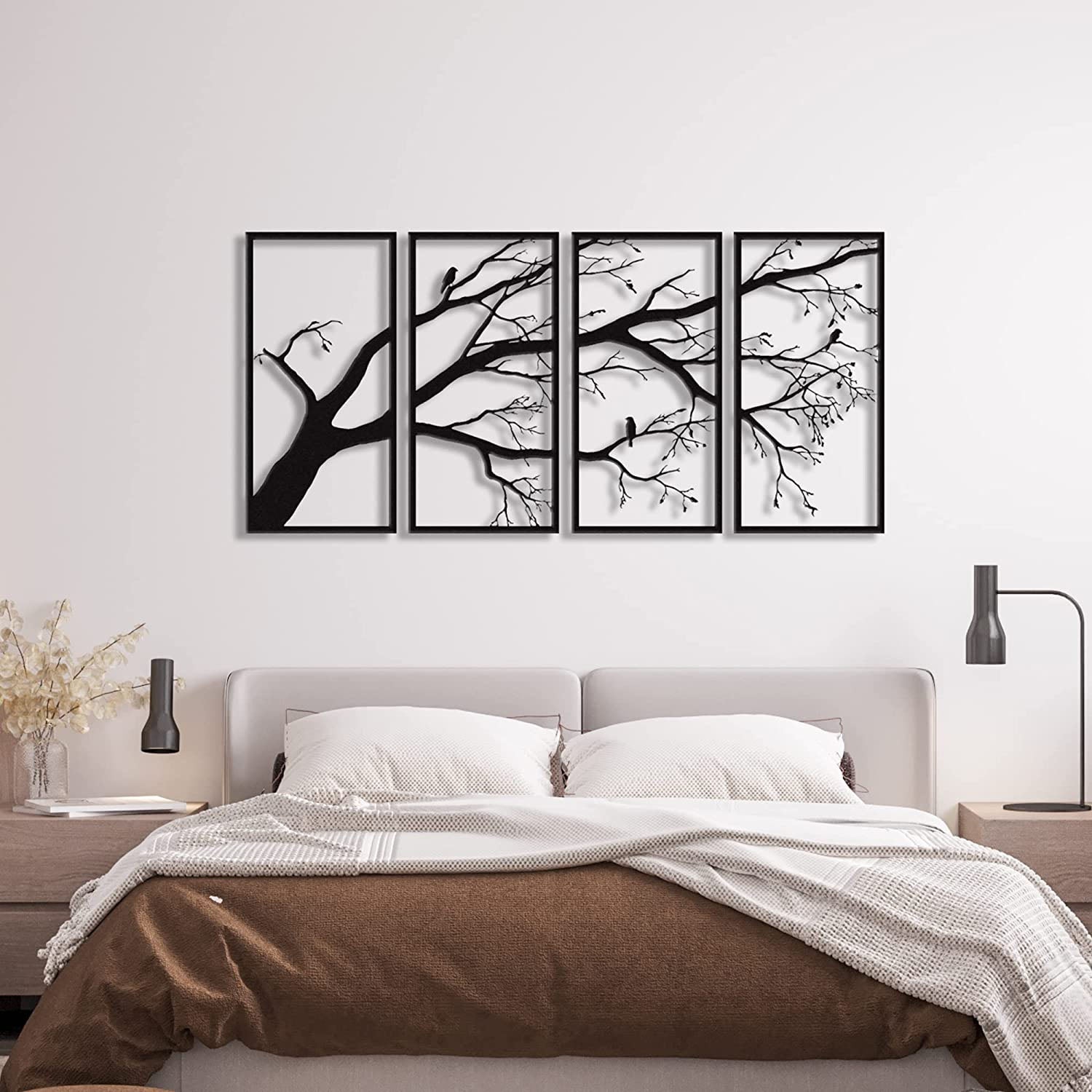 Décoration Murale en Métal - Arbre de vie (V.04)