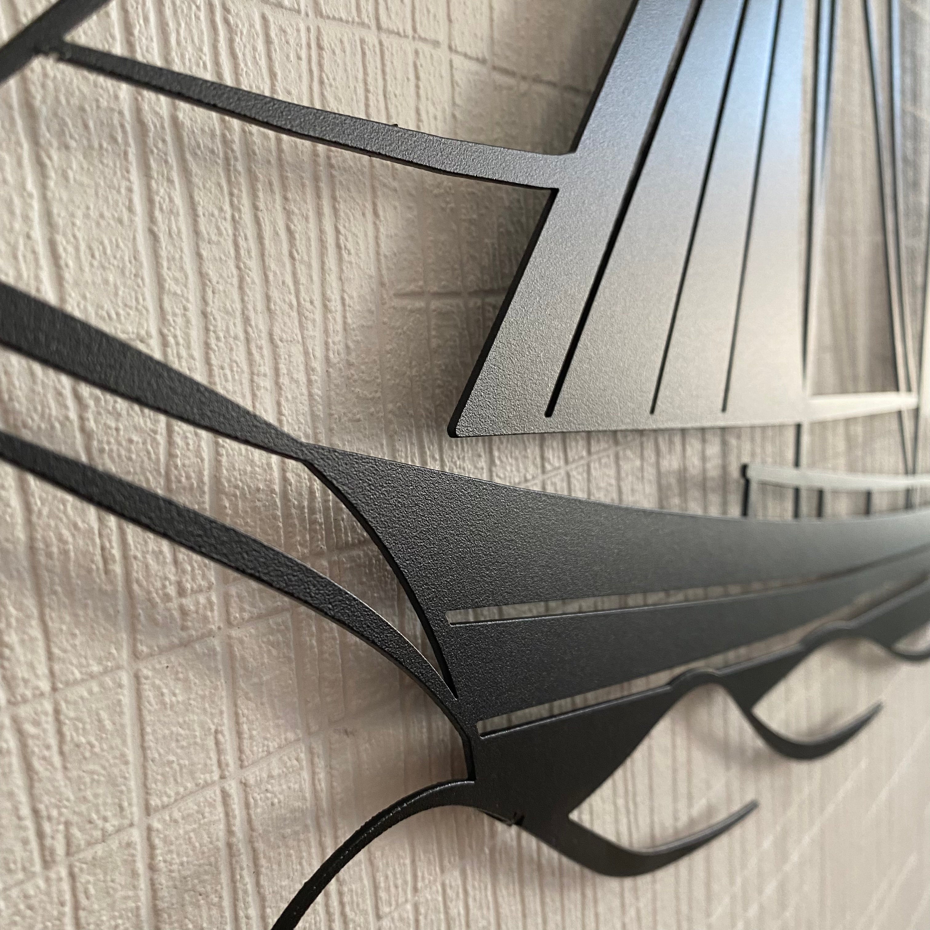 Décoration Murale en Métal - Bateau à voile