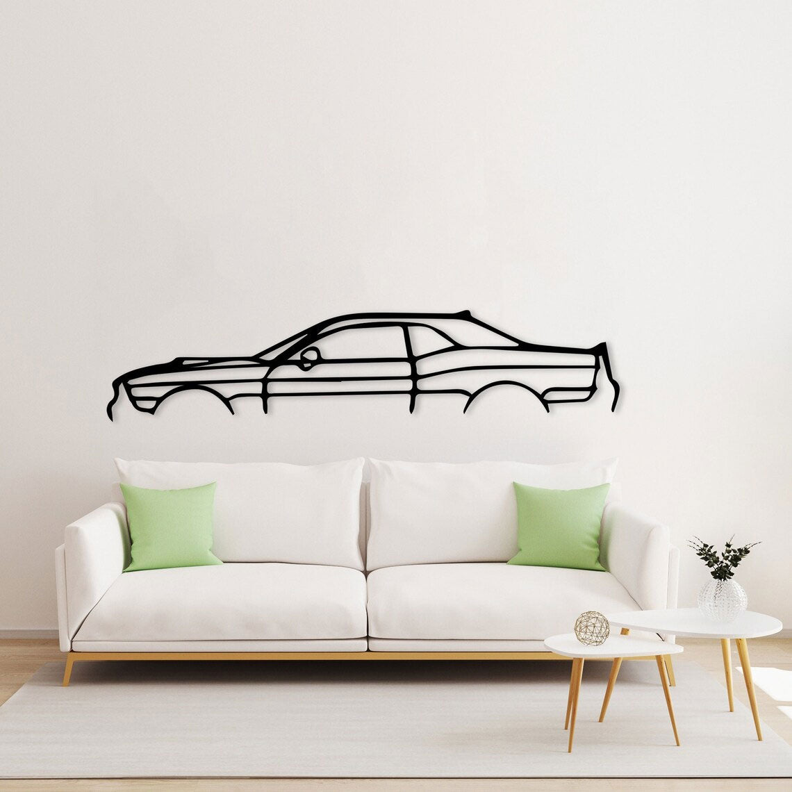 Decoración de Pared de Metal - Dodge Challenger