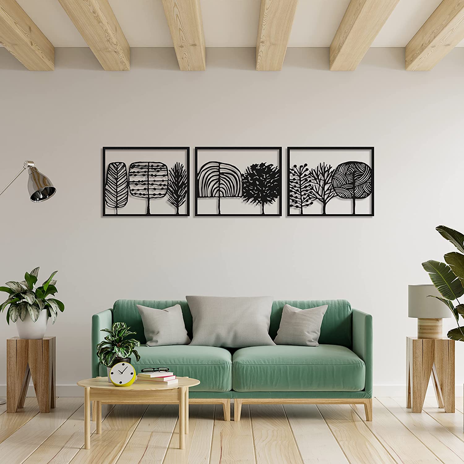 Décoration Murale en Métal - Forêt de bonbon (V.01)