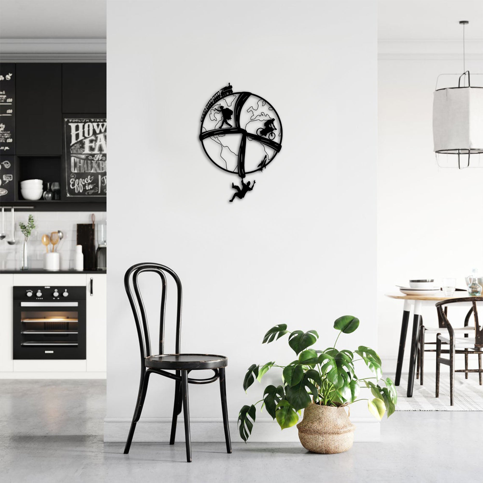 Decorazione Murale in Metallo - Anima libera