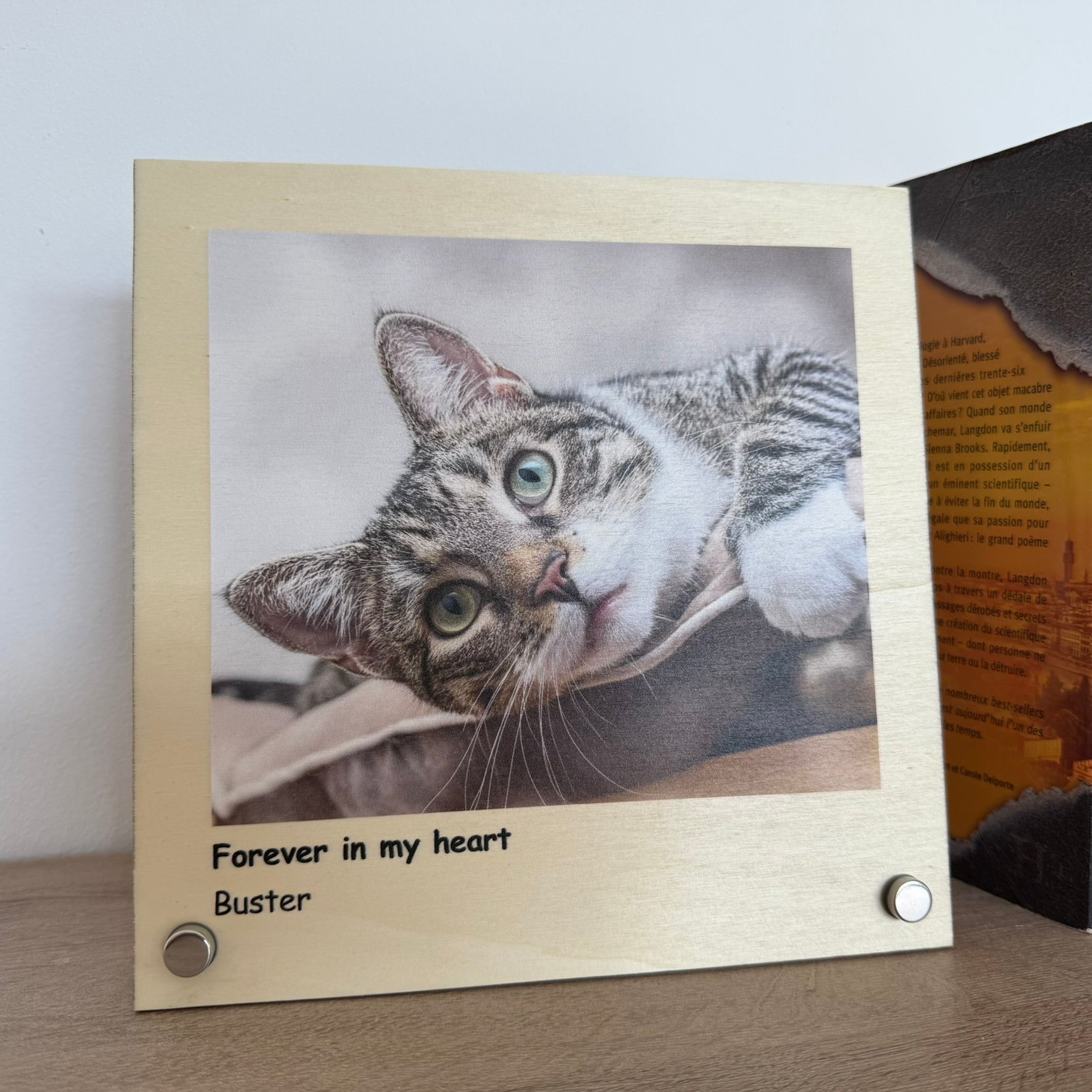 Stampa Fotografica Personalizzata su Pannello in Legno – 22x22 cm