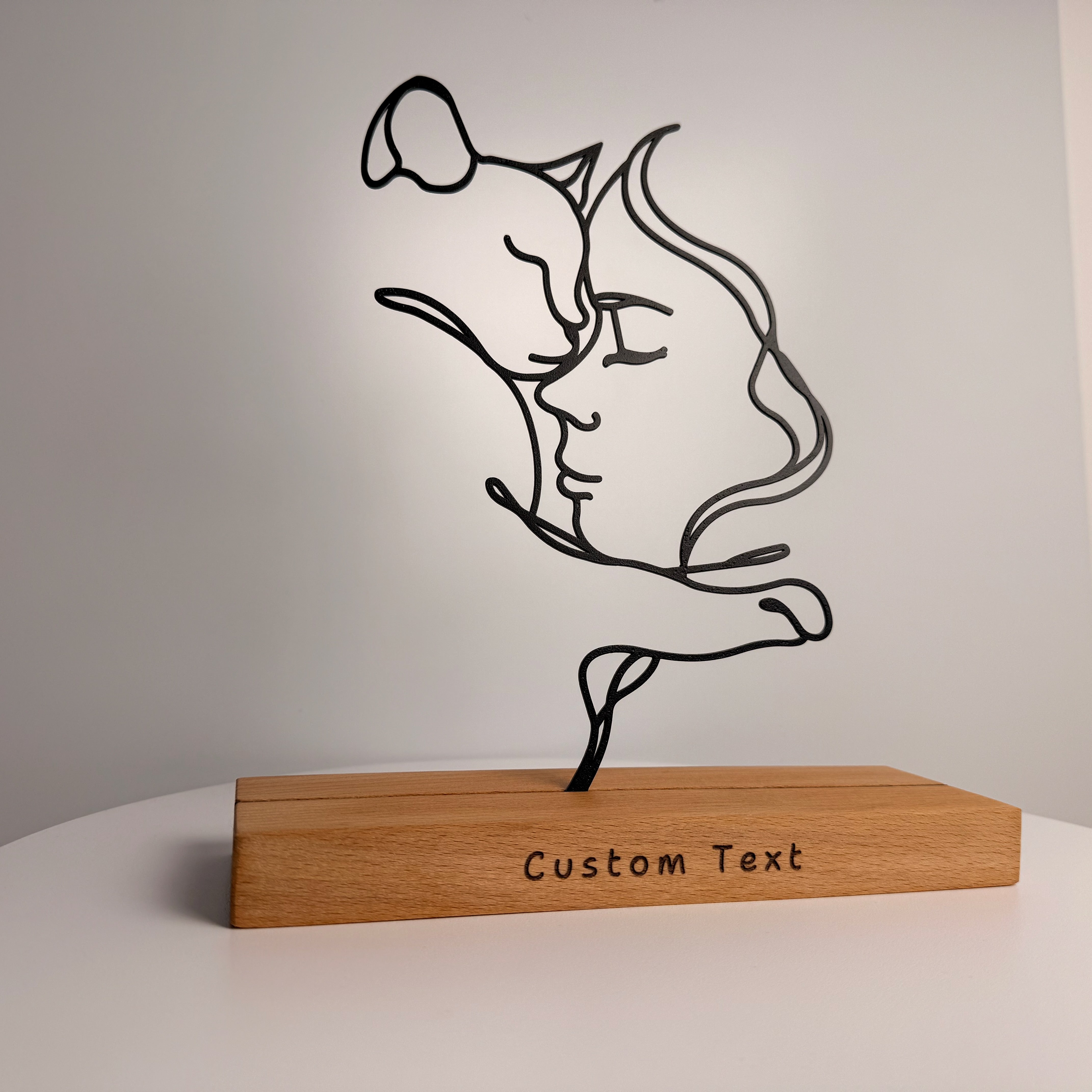 Die Kunst der Dekoration, Metall & Holz – Katzenliebhaber