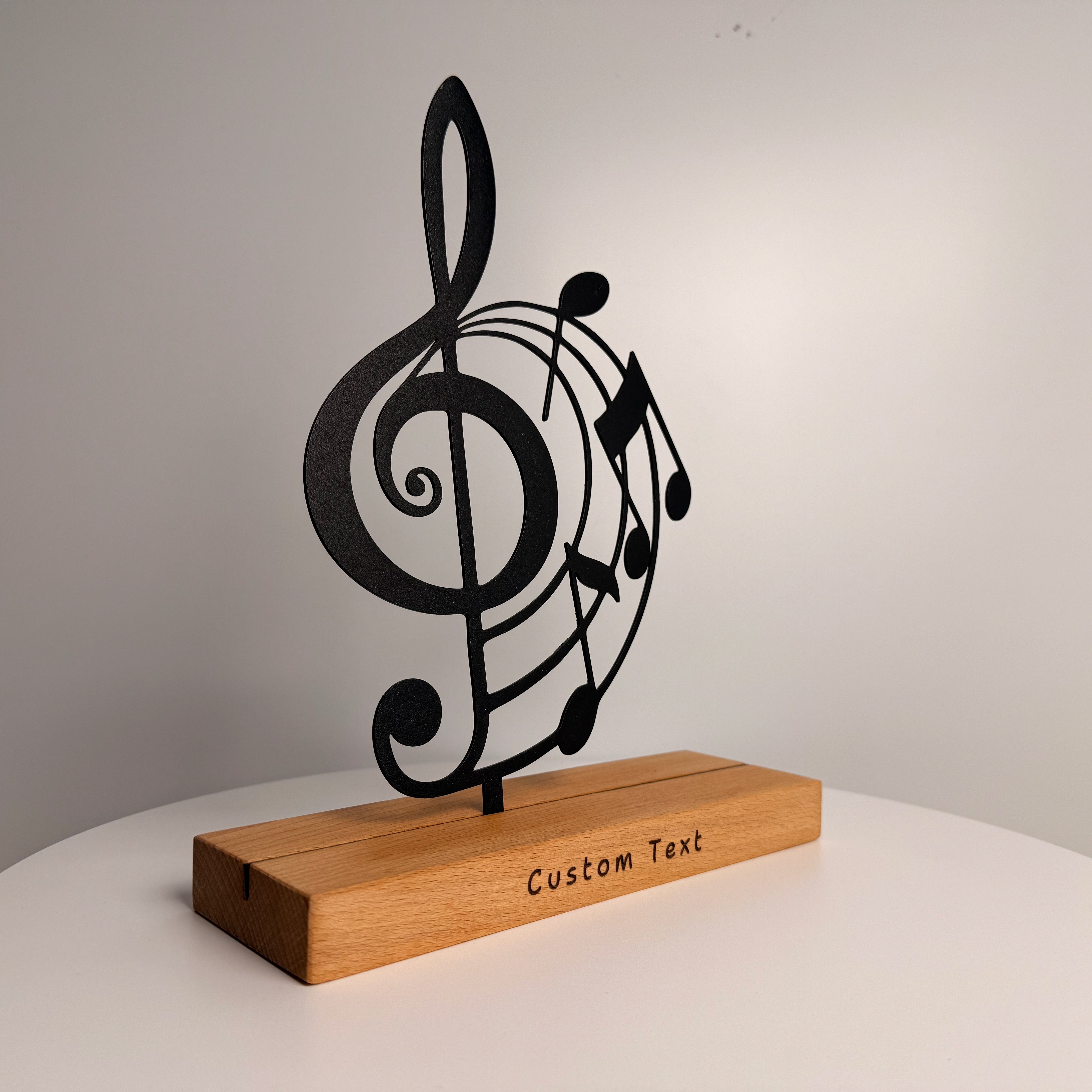 Die Kunst der Dekoration, Metall & Holz – Musiknoten