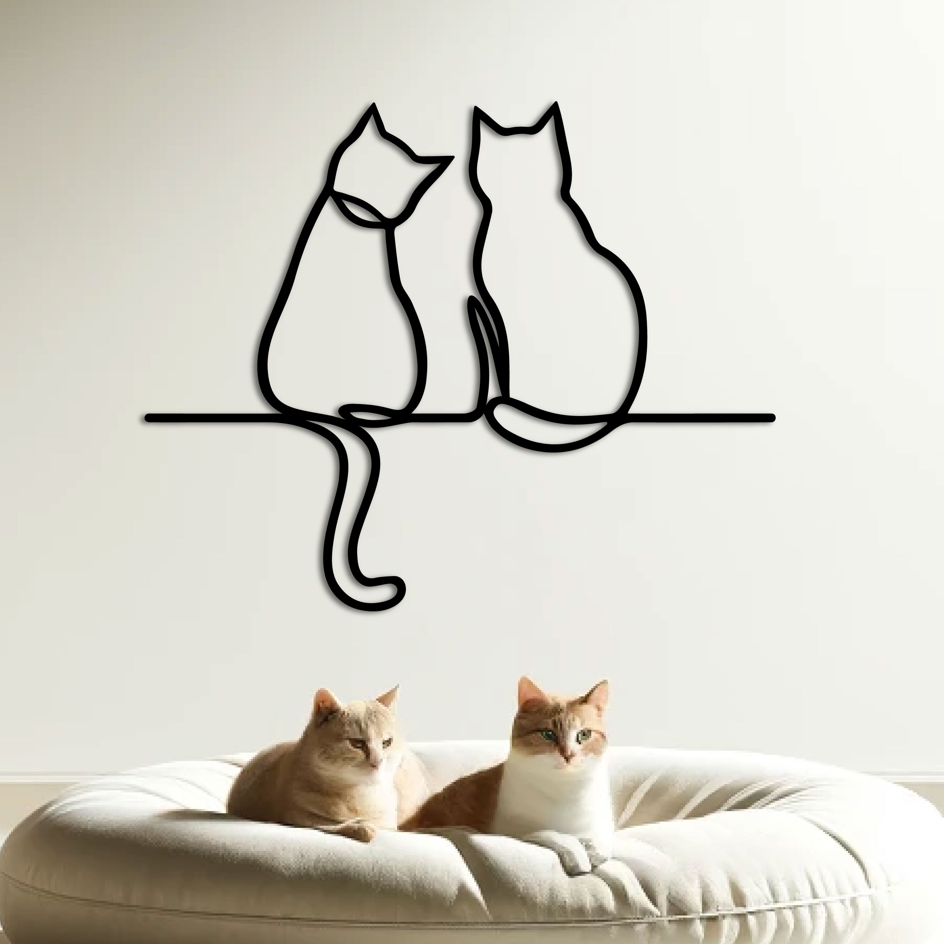 Geschichte von Zwei Katzen
