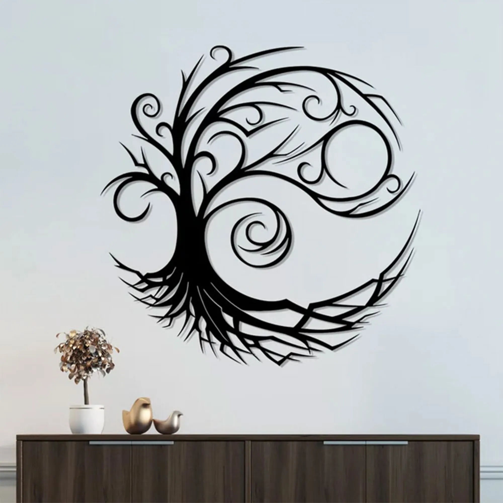 Décoration murale en métal - Arbre de vie