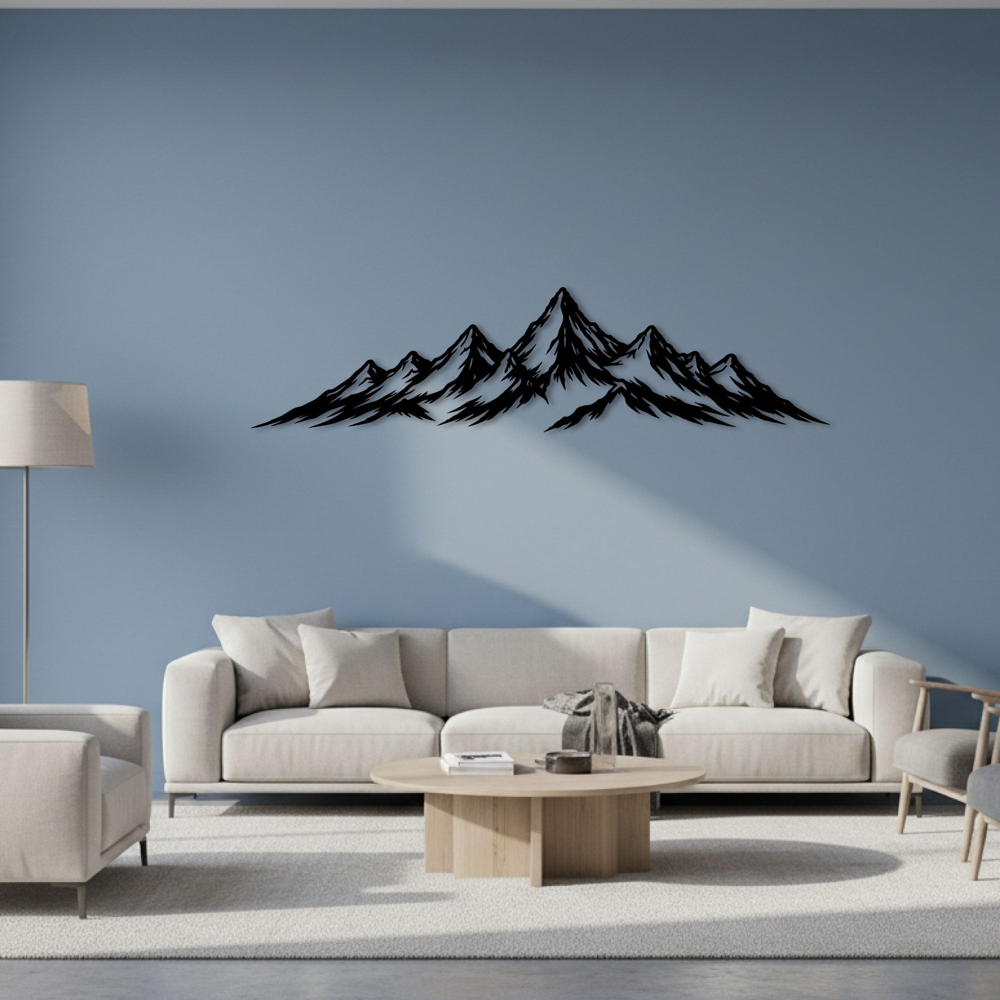 Metal Wall Decoration - Alpine Horizon