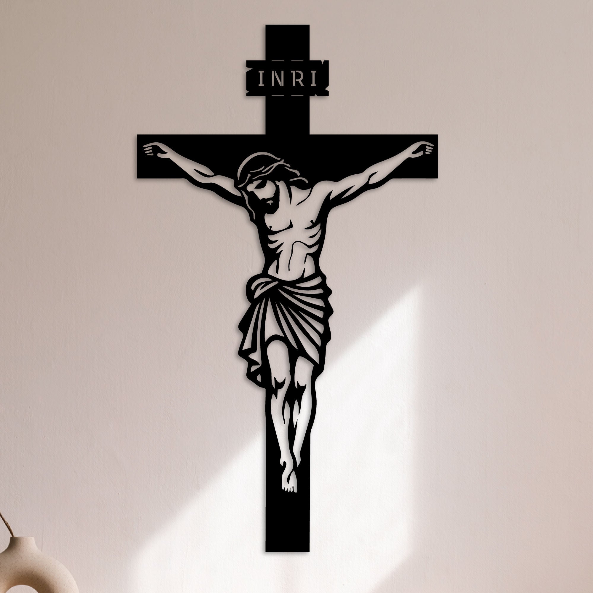 Metal Wall Decoration - Crucifix