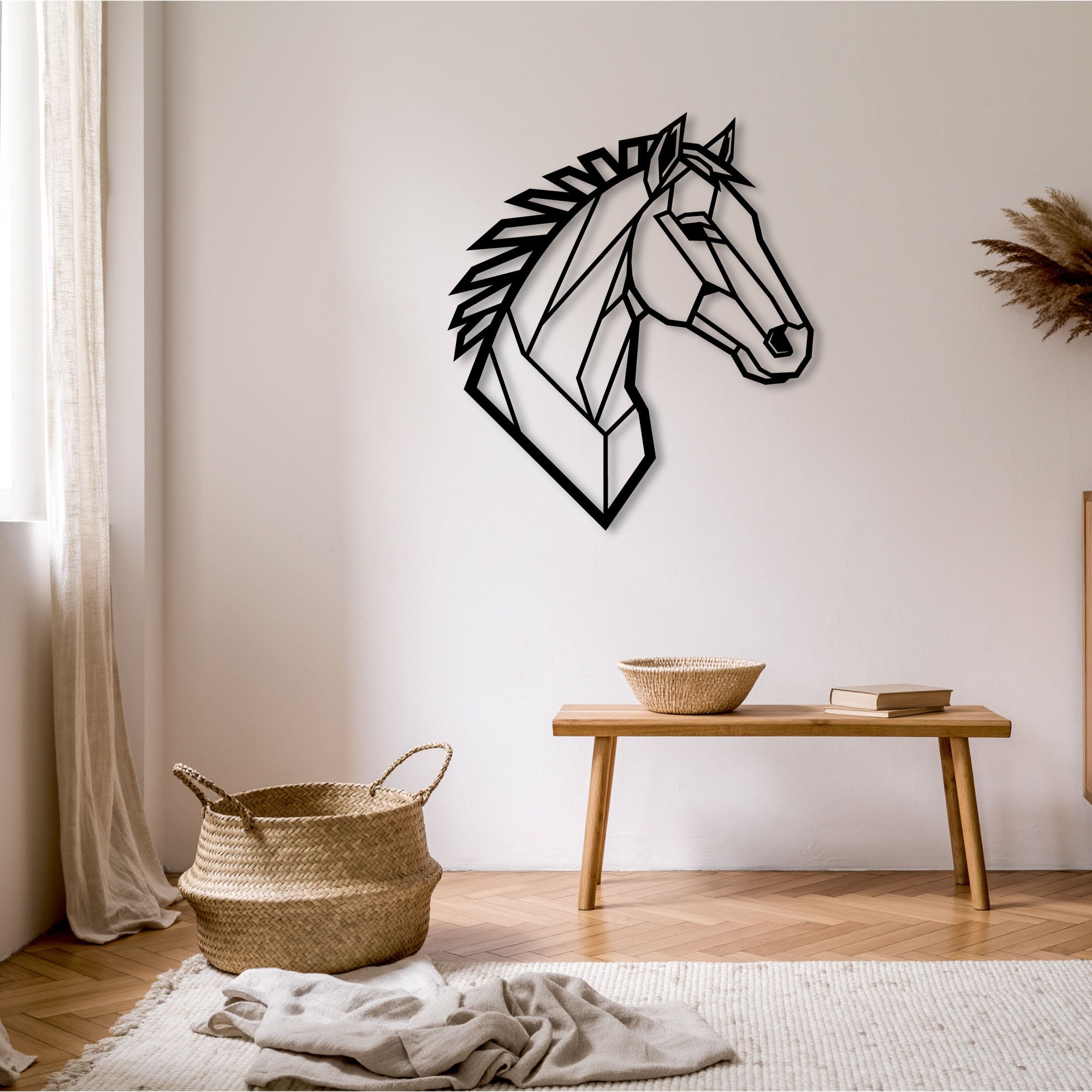Metal Wall Decoration - Iron Horse