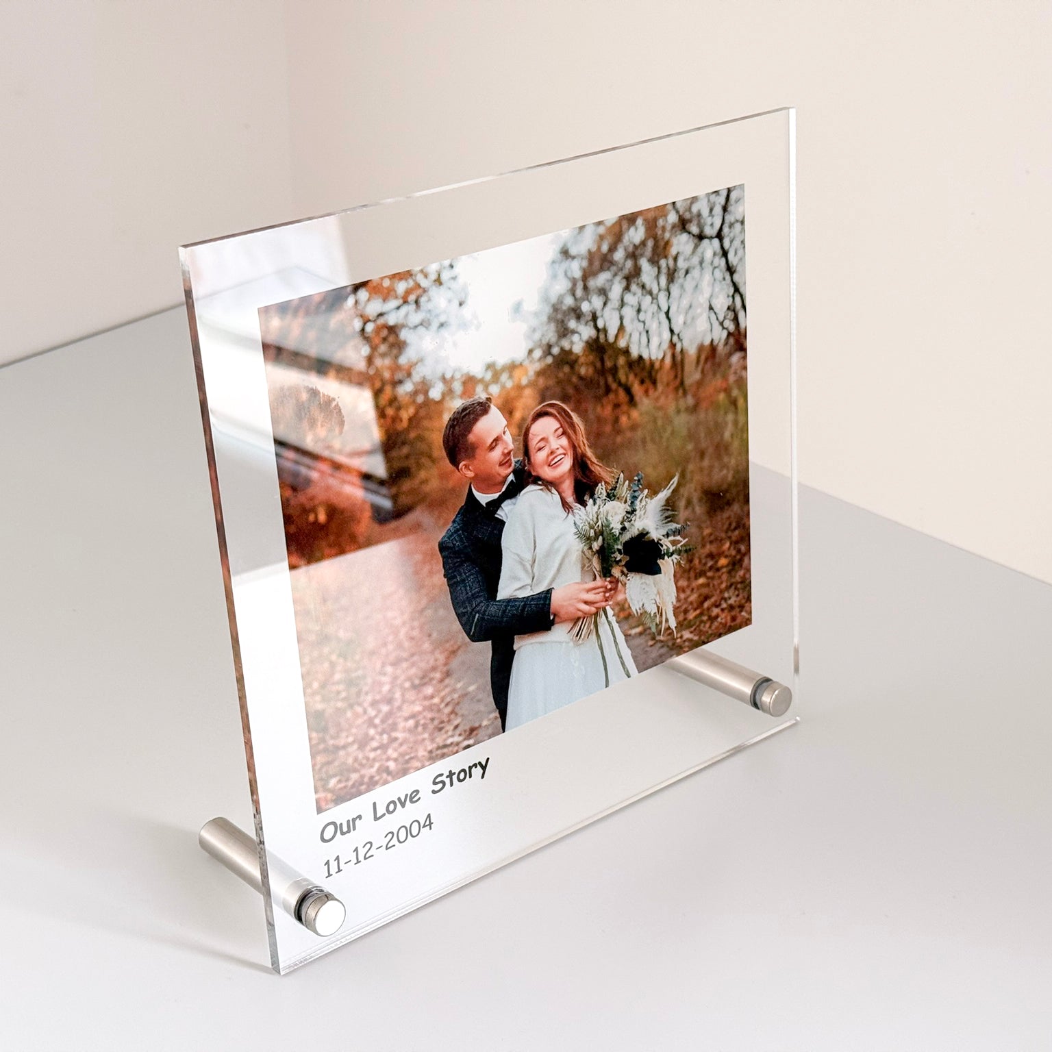 Personalisierter Acryl-Fotorahmen