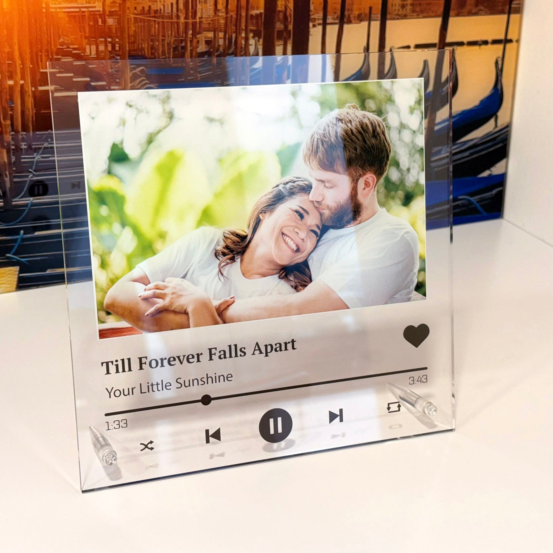 Personalisierter Acryl-Fotorahmen (V.09)