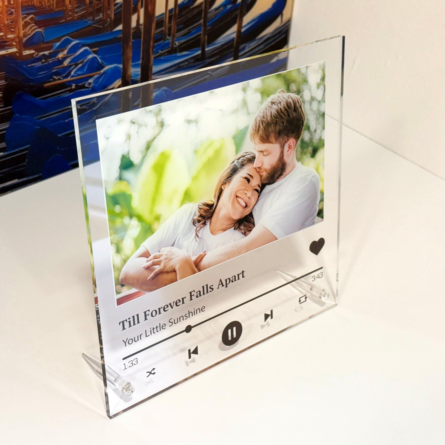 Personalisierter Acryl-Fotorahmen (V.09)