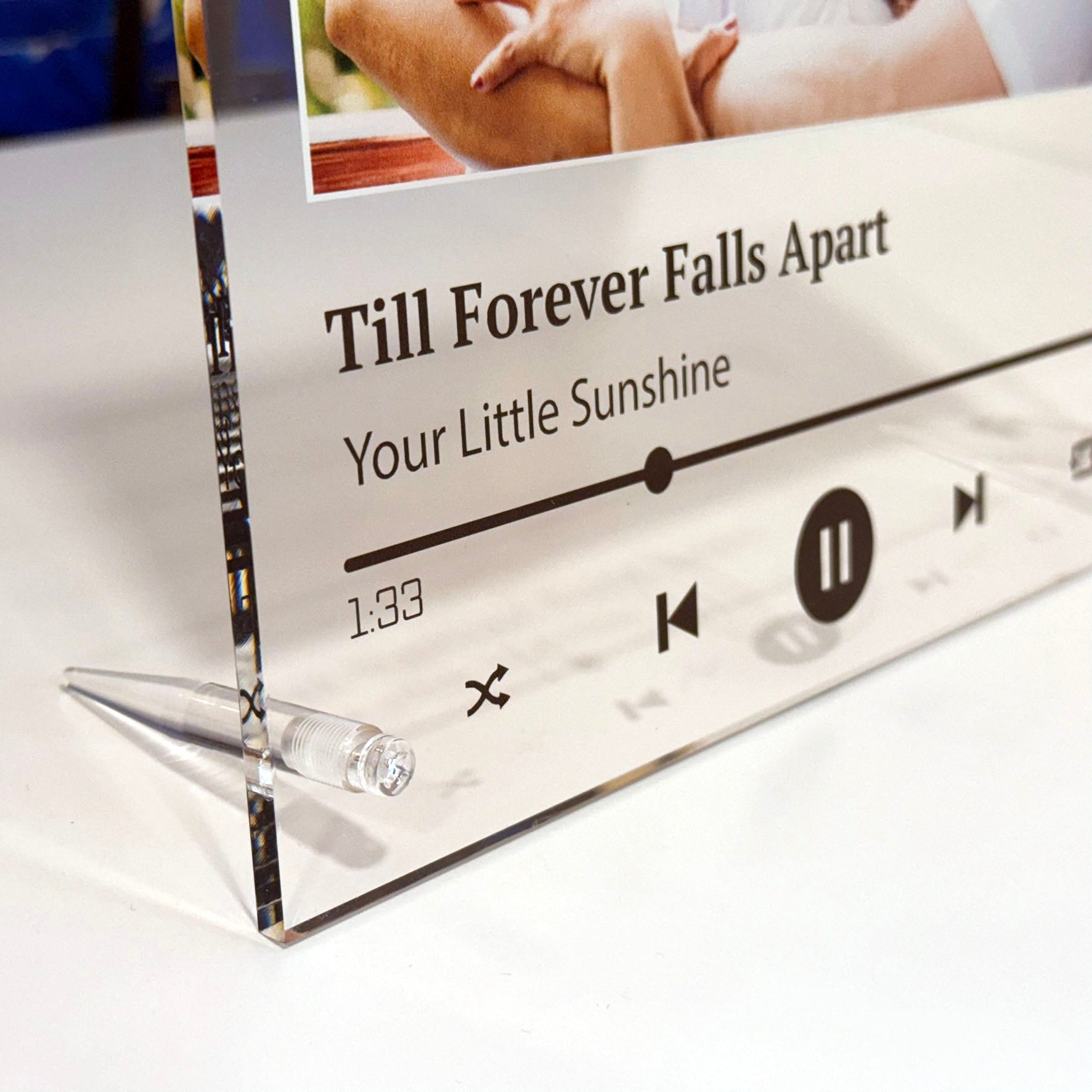 Personalisierter Acryl-Fotorahmen (V.09)