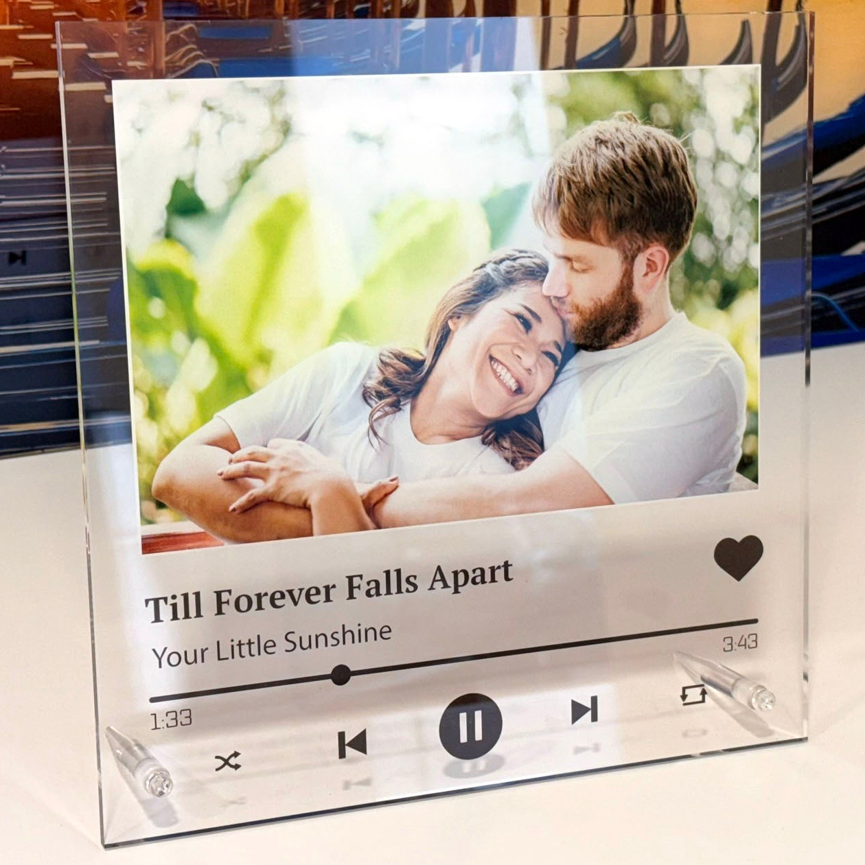 Personalisierter Acryl-Fotorahmen (V.09)