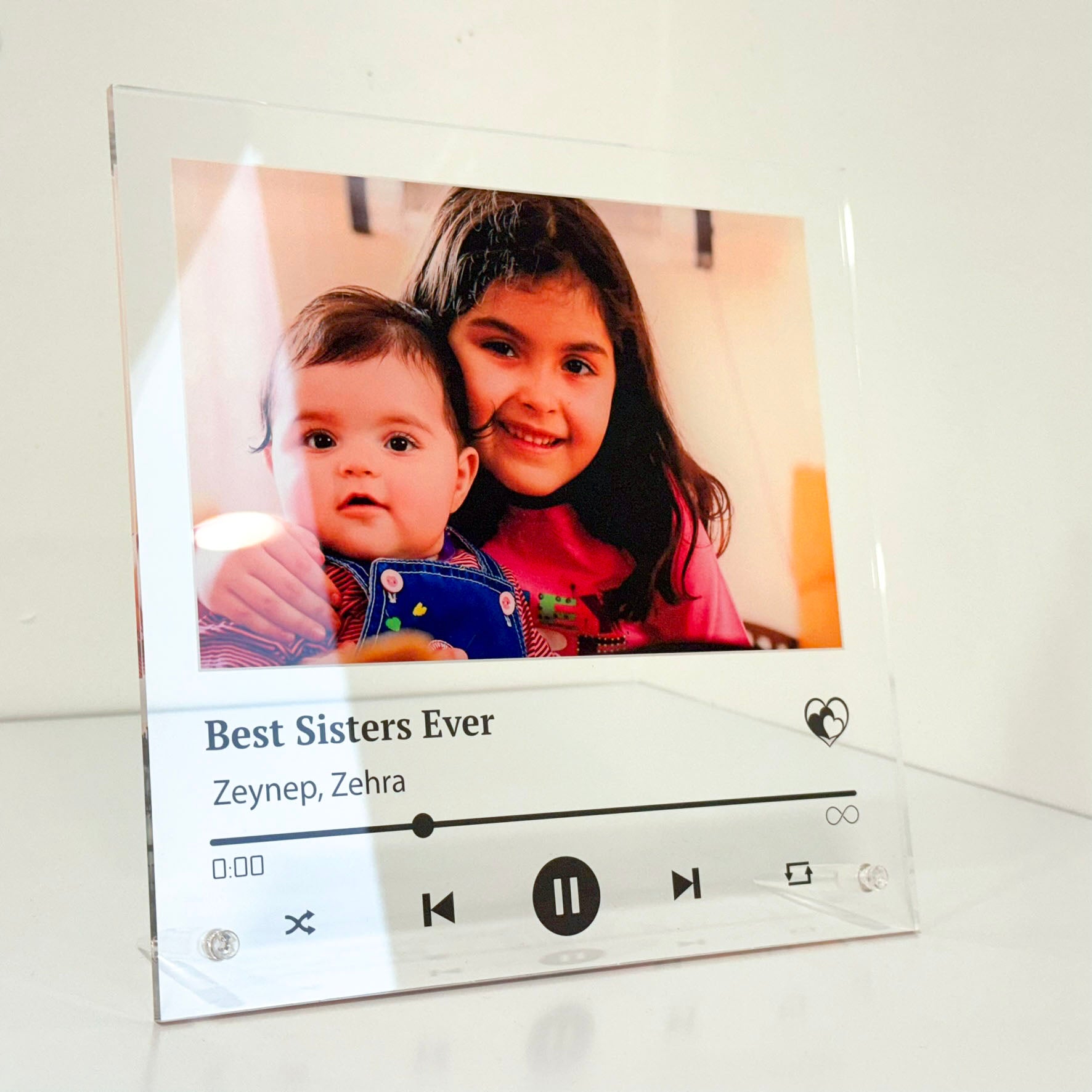 Personalisierter Acryl-Fotorahmen (V.09)