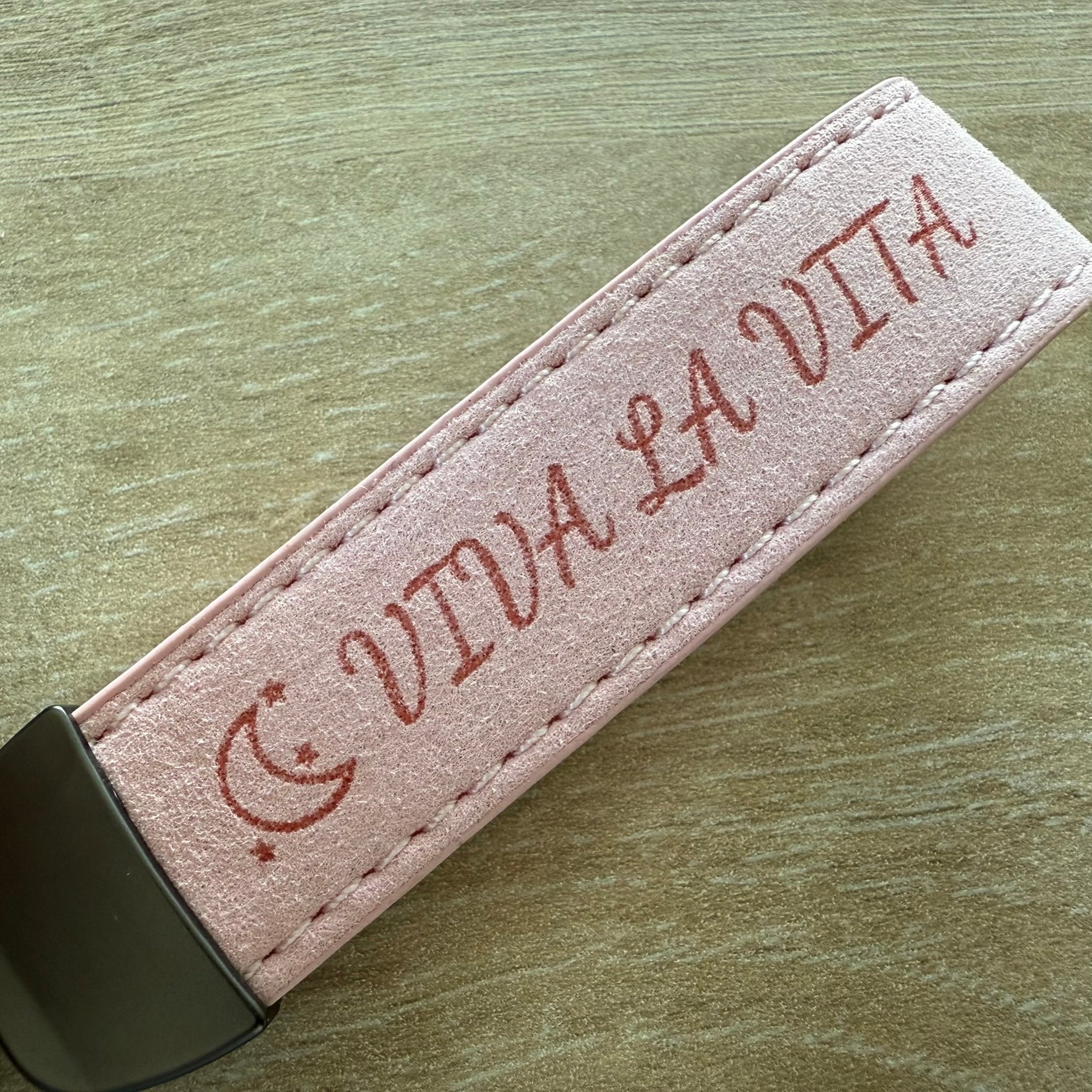Customizable Leather Keychain