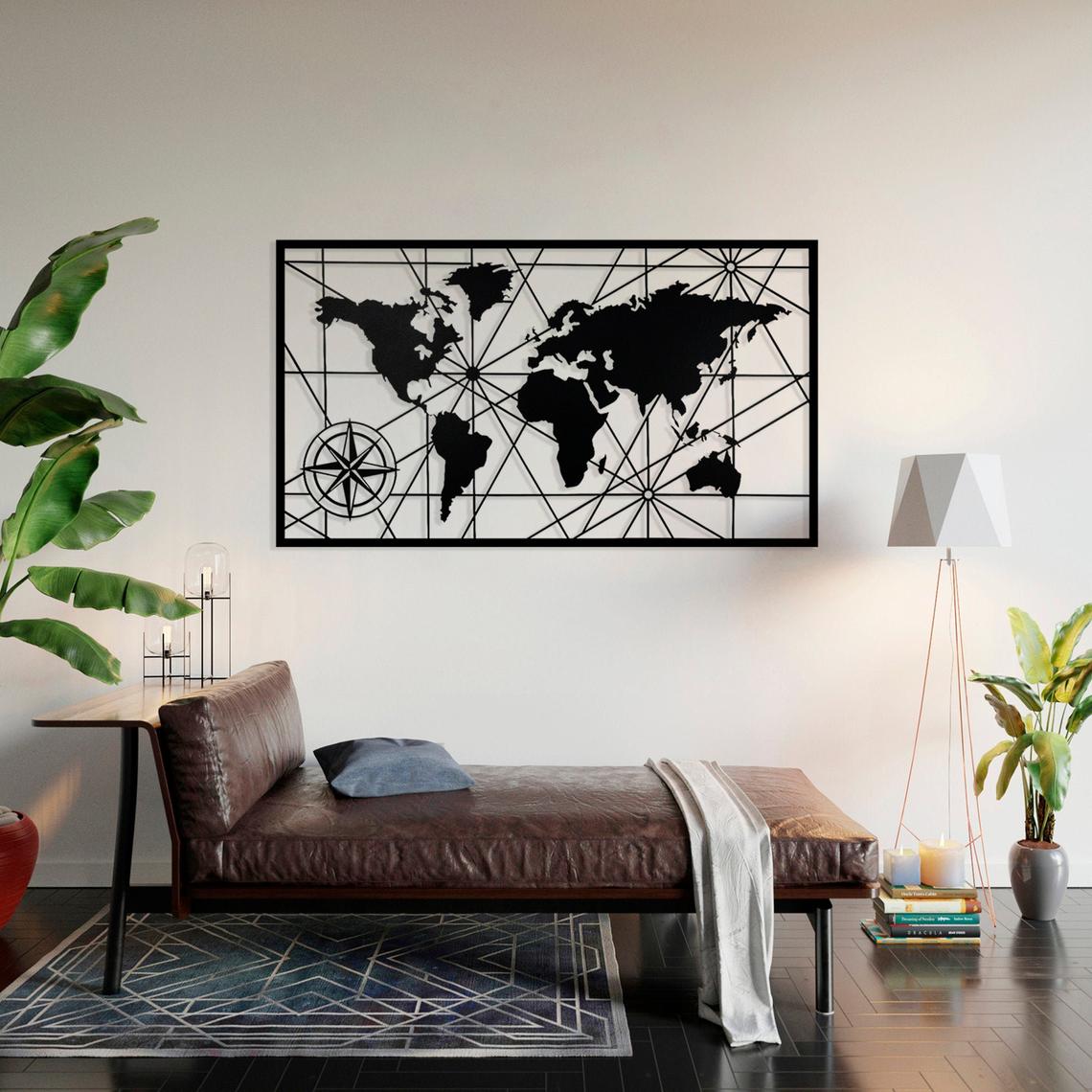 Carte du monde - BM7